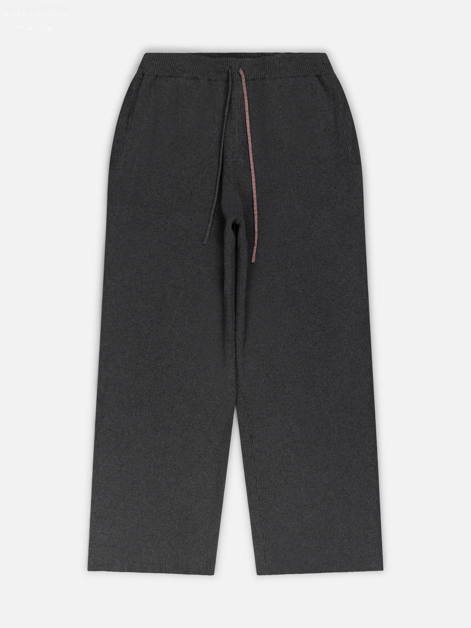 ANIMAL KNITTED JOGGERS in GREY RAT - Image 5