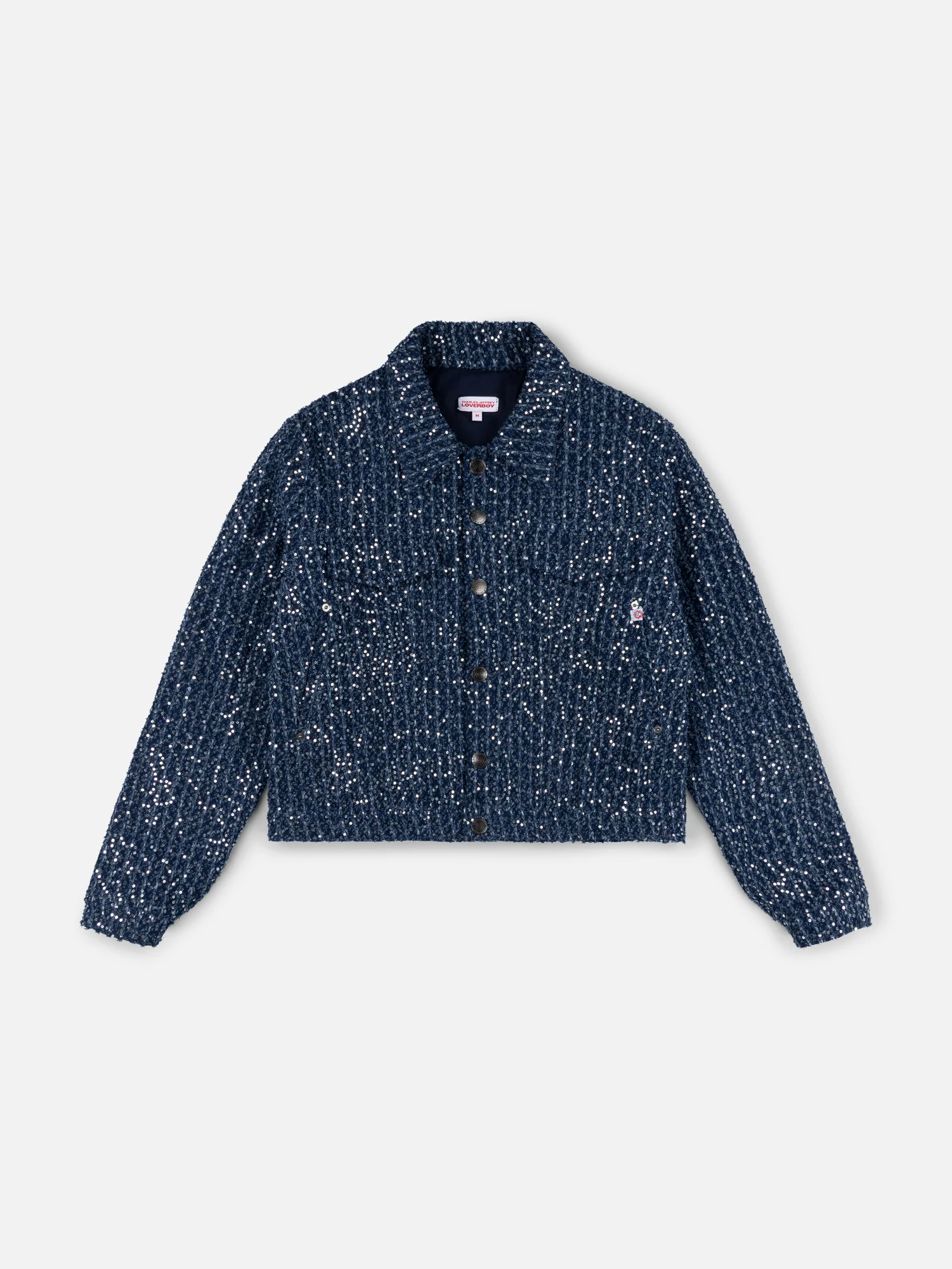 ART DENIM JACKET in BLUE - Image 6