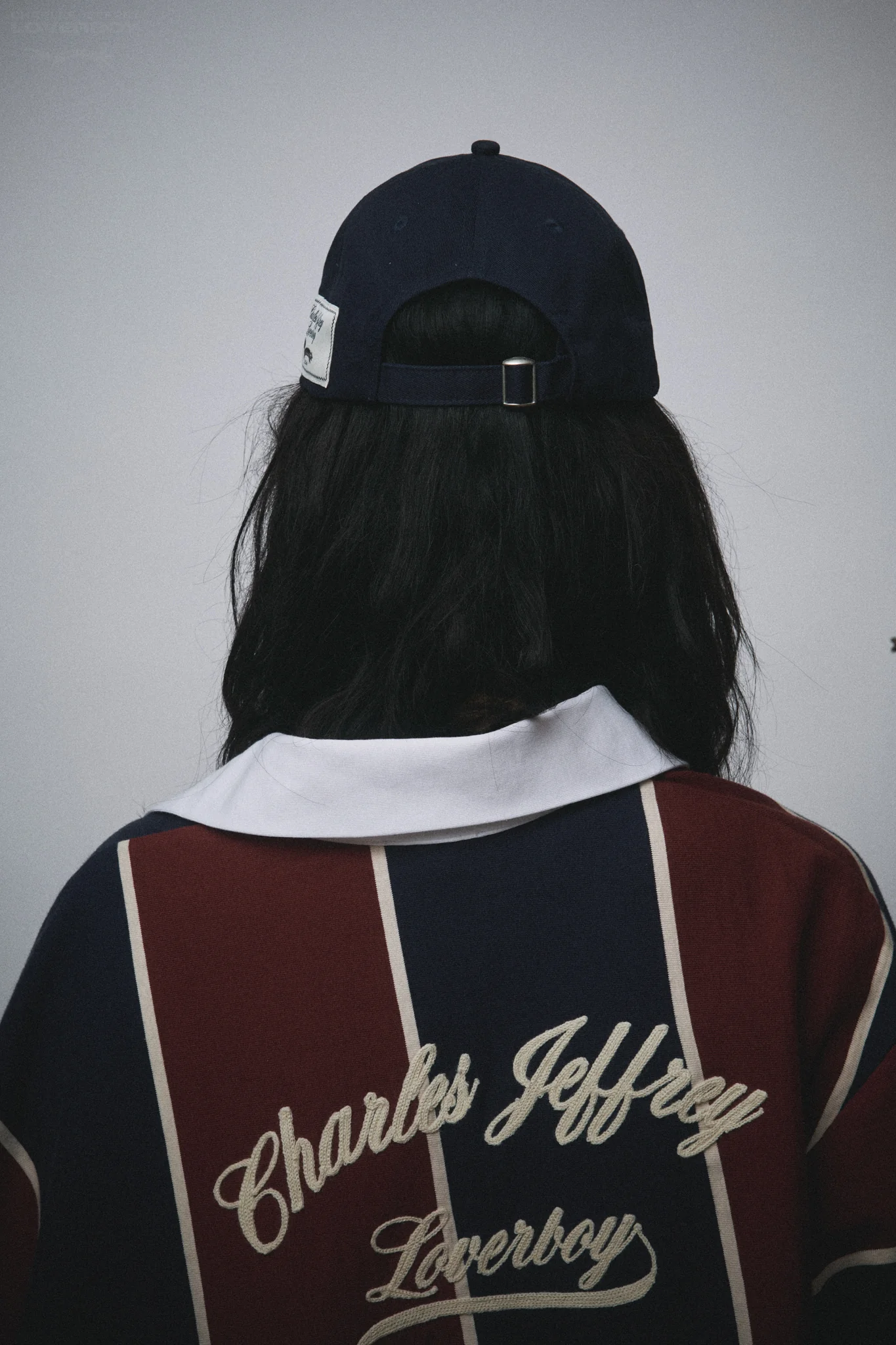 BADGE CAP in NAVY - Image 4