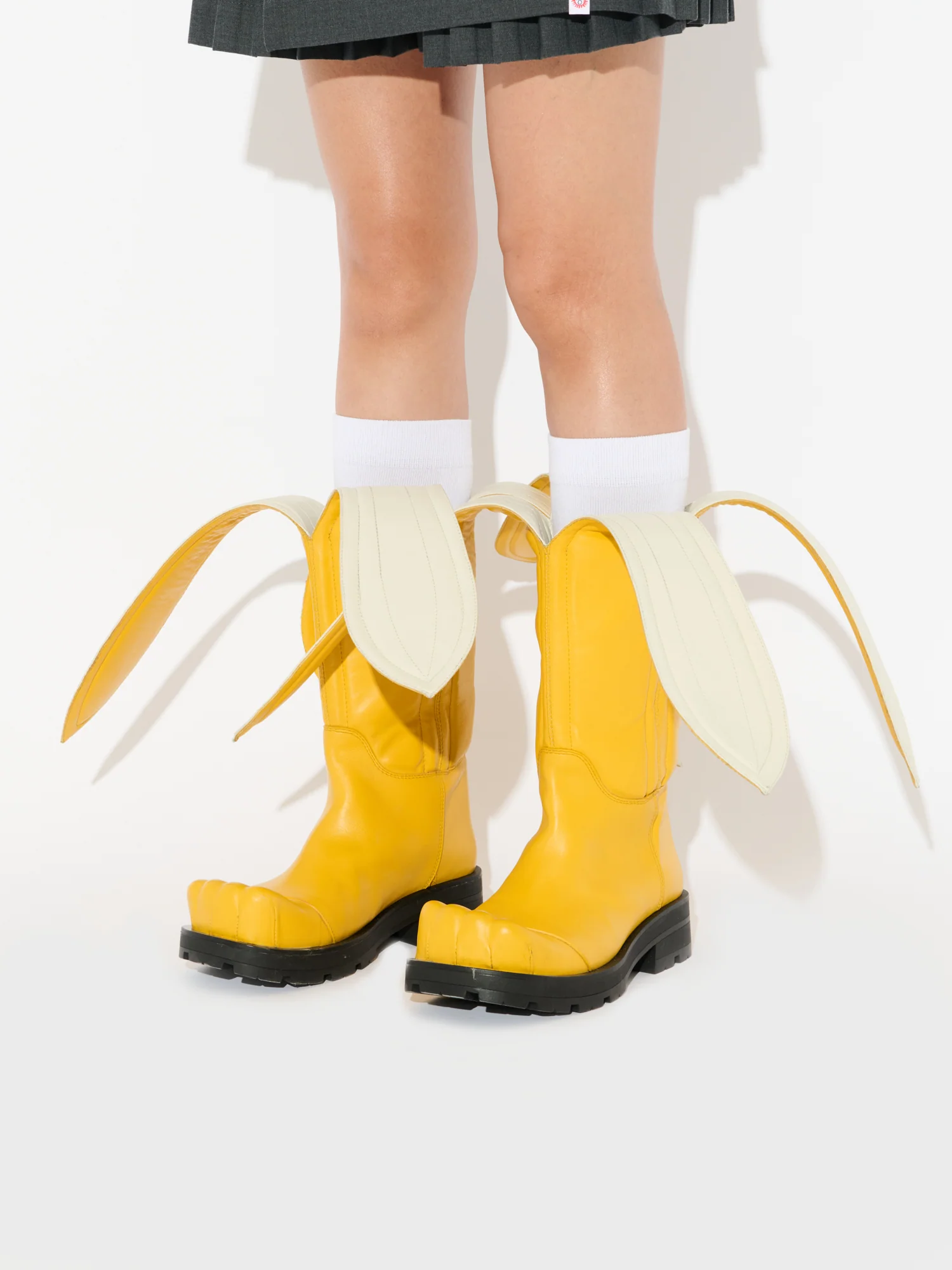 BANANA BOOT MOGGIES in YELLOW - Image 3