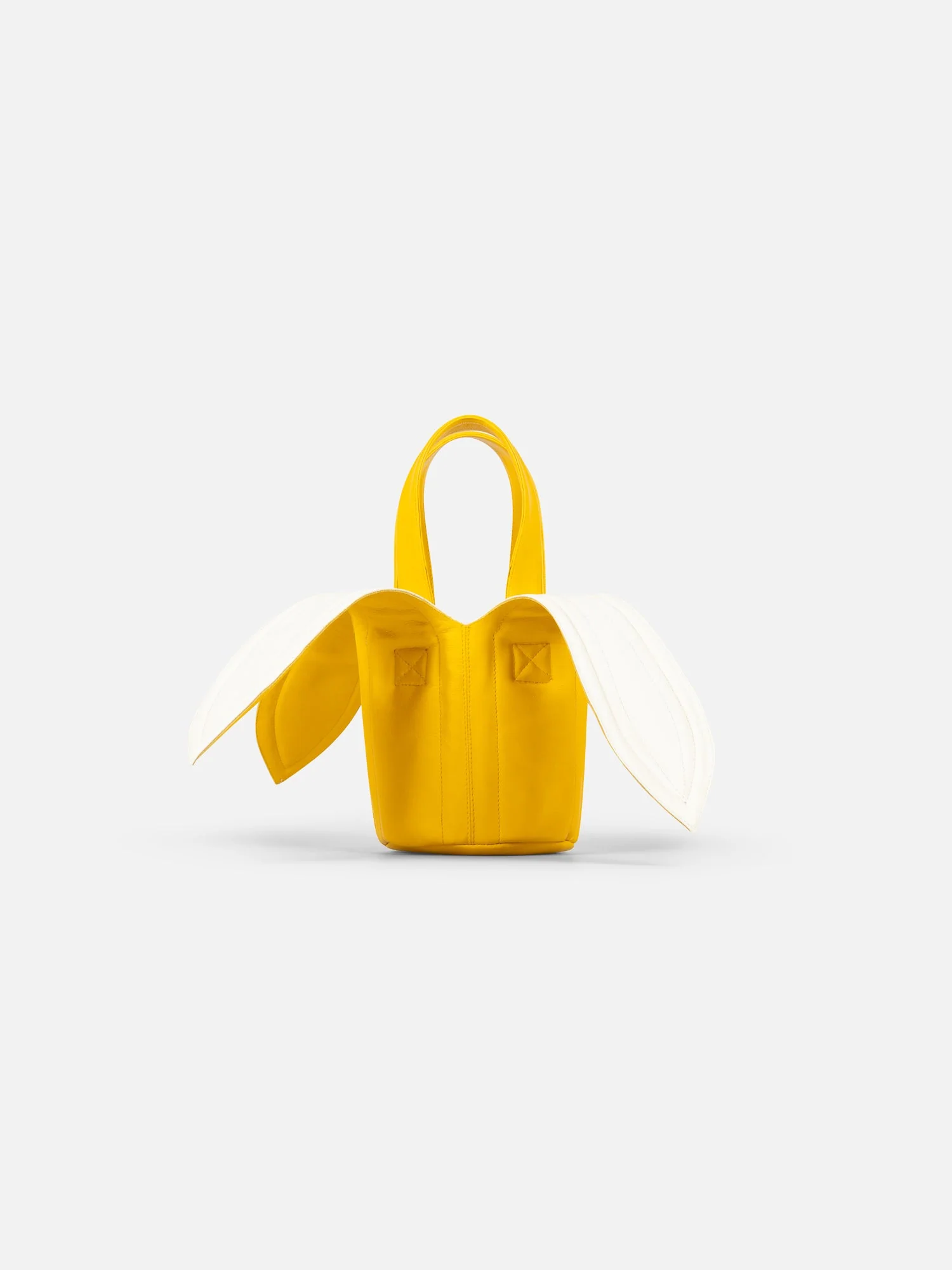 BANANA BUCKET BAG in YELLOW ECRU - Image 5