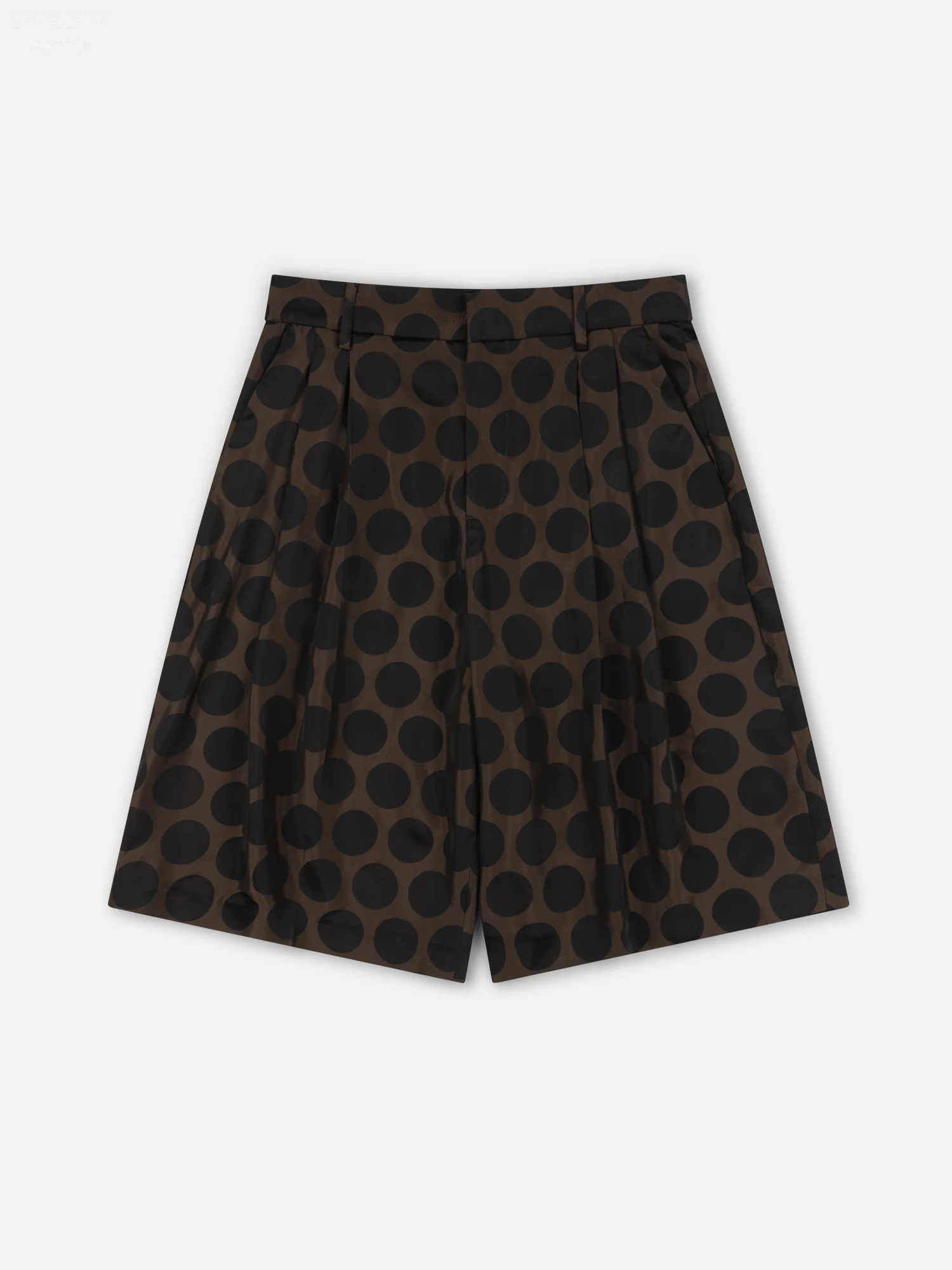 BERMUDA SHORT in BROWN POLKA DOT - Image 5