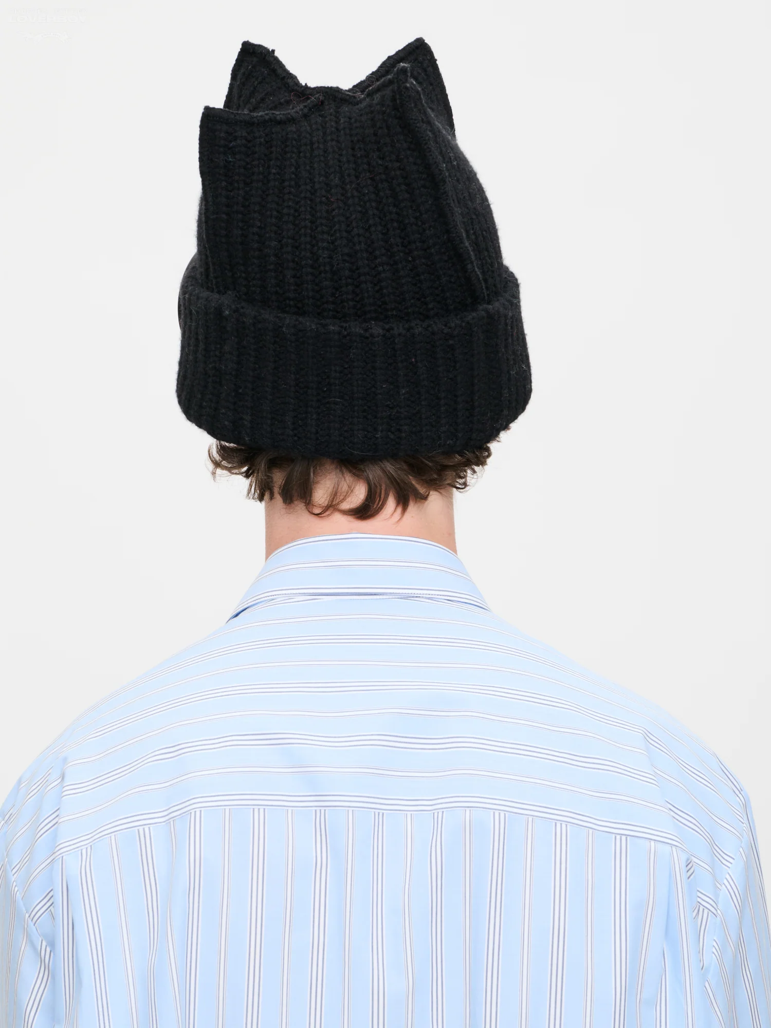 BOX BEANIE in BLACK - Image 4