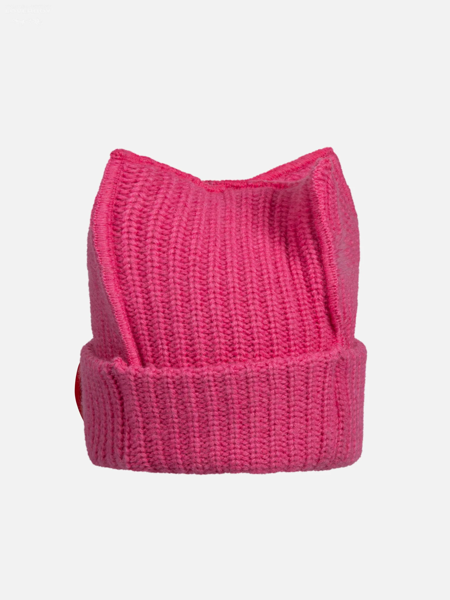 BOX BEANIE in PINK RED - Image 5