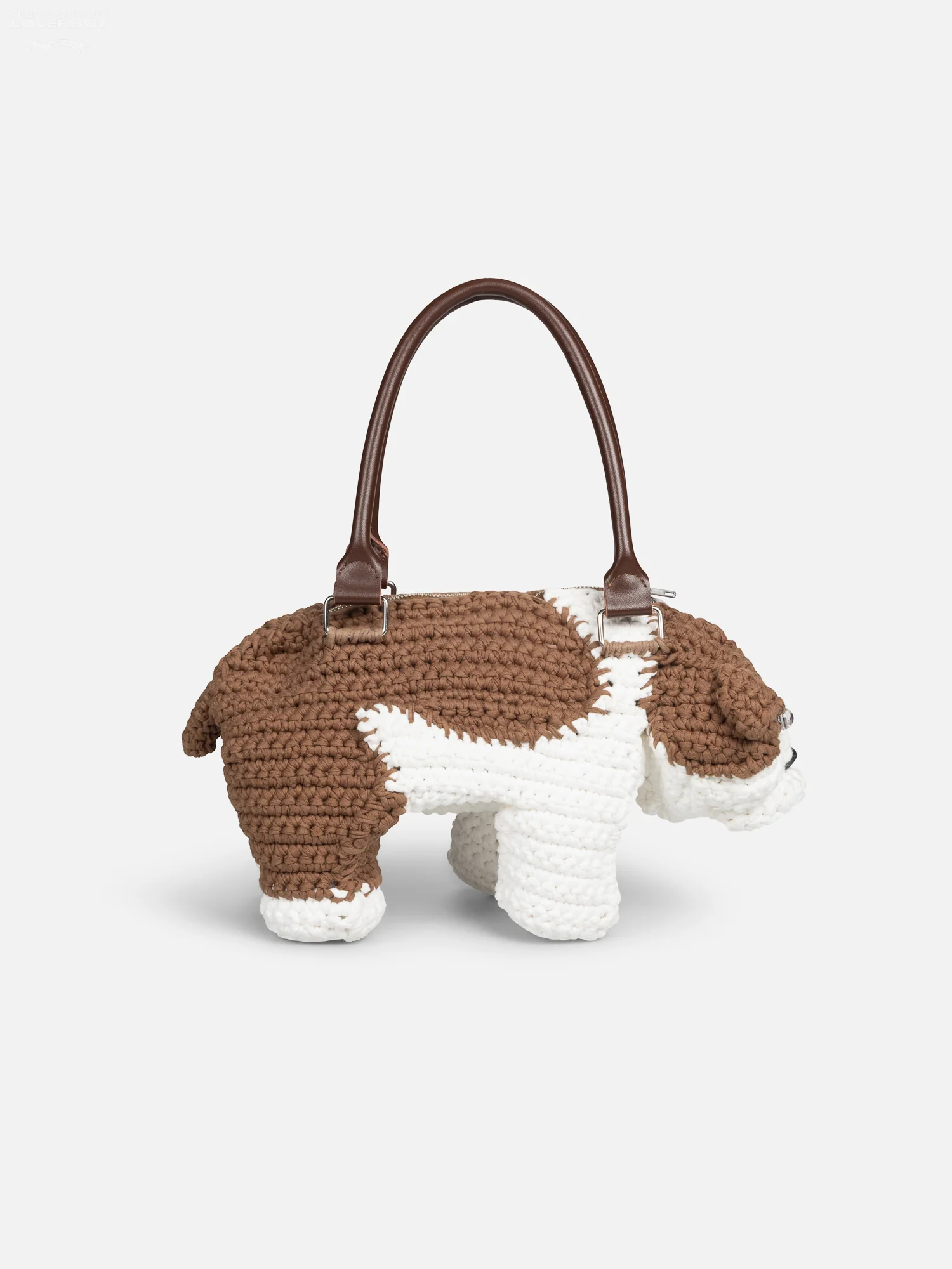 BULLDOG BAG in BEIGE ECRU - Image 6