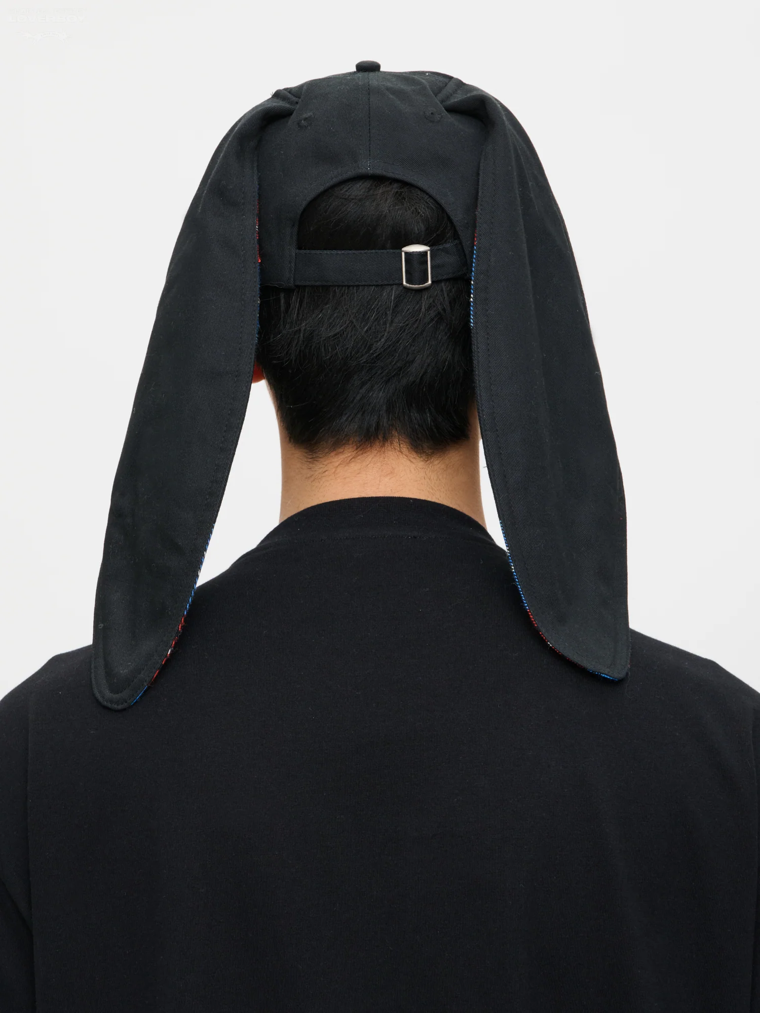 BUNNY CAP in BLACK TARTAN - Image 4