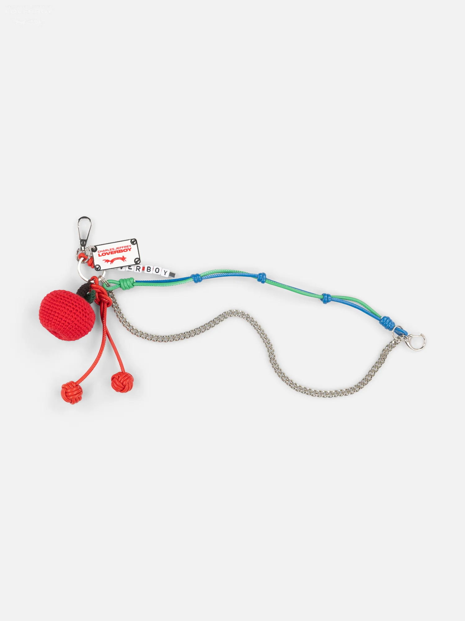 CHARACTER CROCHET BAG CHARM in APPLE - Image 3