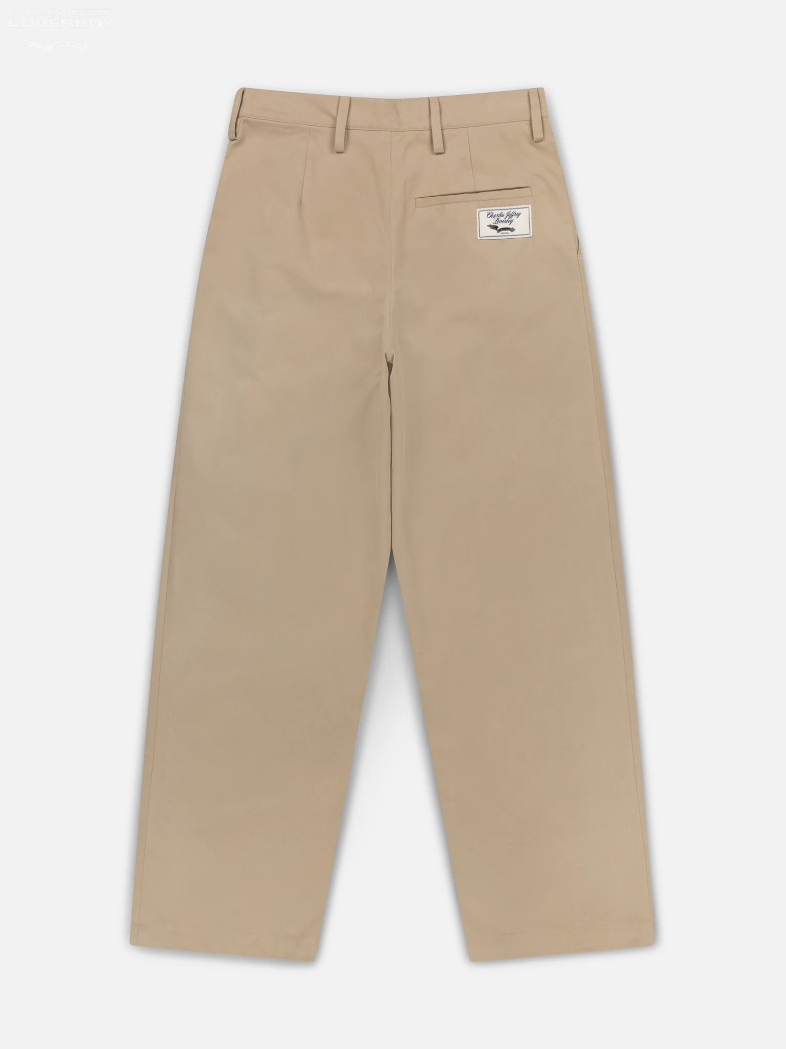 CHINO TROUSER WITH SHIRT COLLAR in BEIGE - Image 5