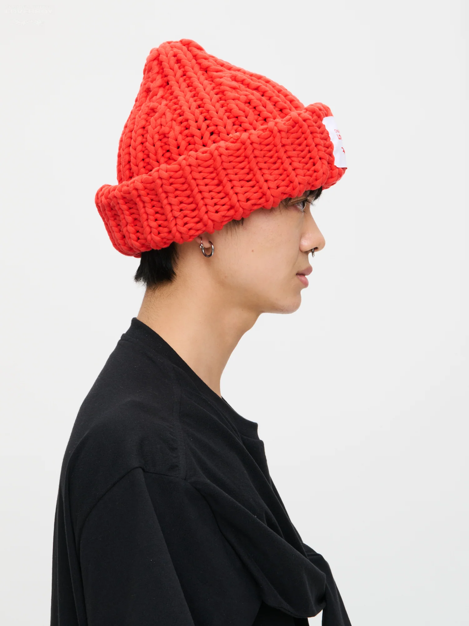 CHUBBY BEANIE EXCLUSIVE in RED - Image 3