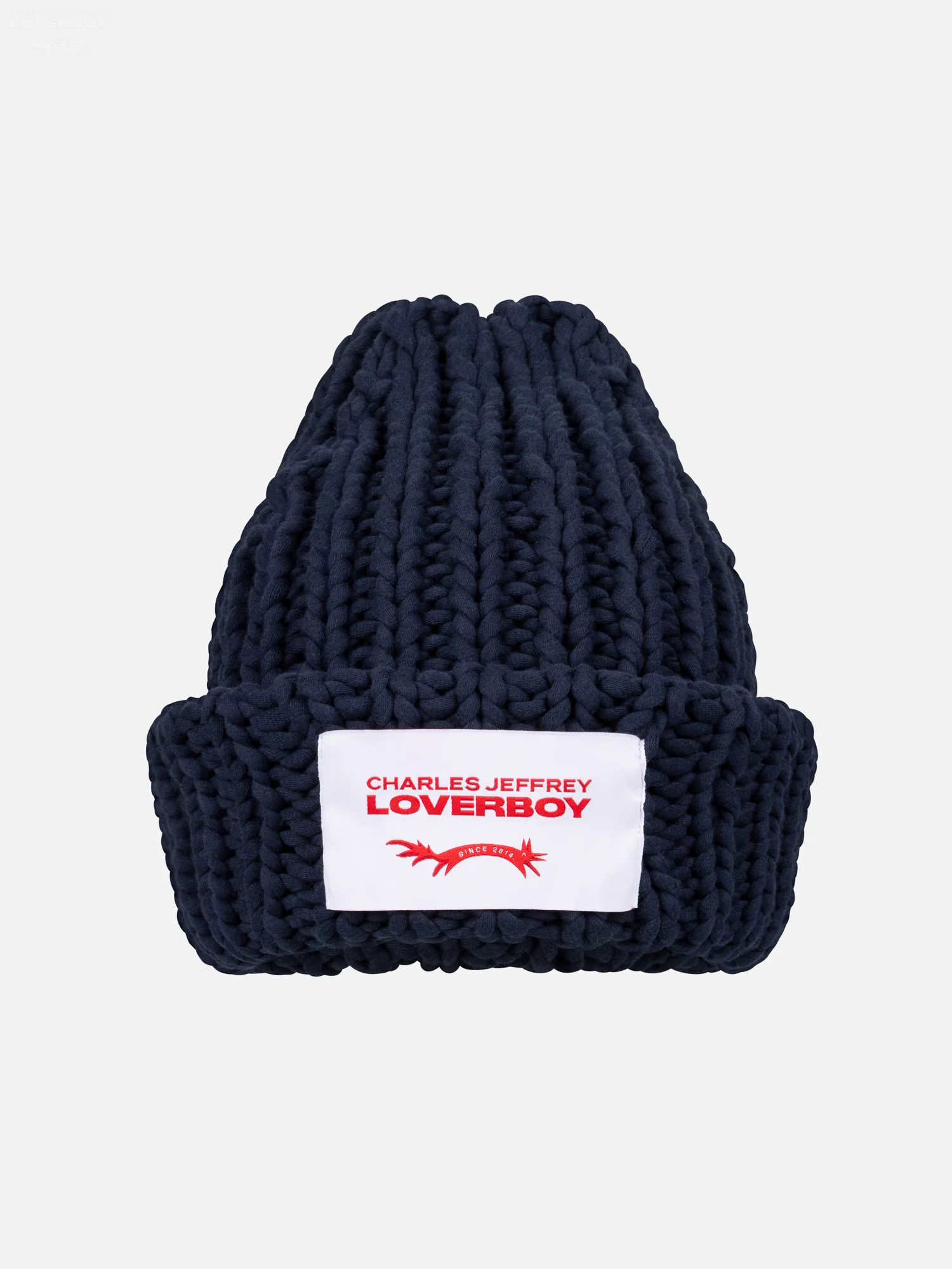 CHUBBY BEANIE in NAVY