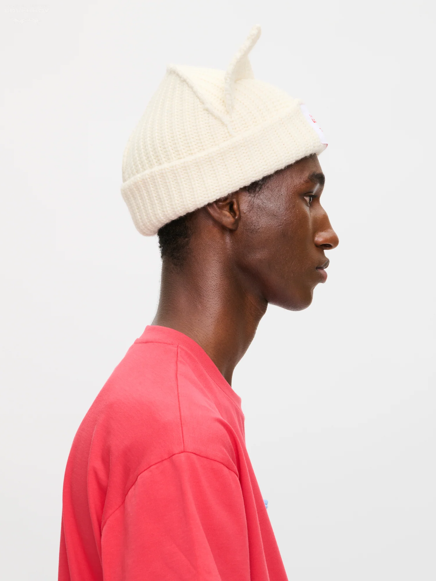CHUNKY EARS BEANIE in ECRU - Image 3