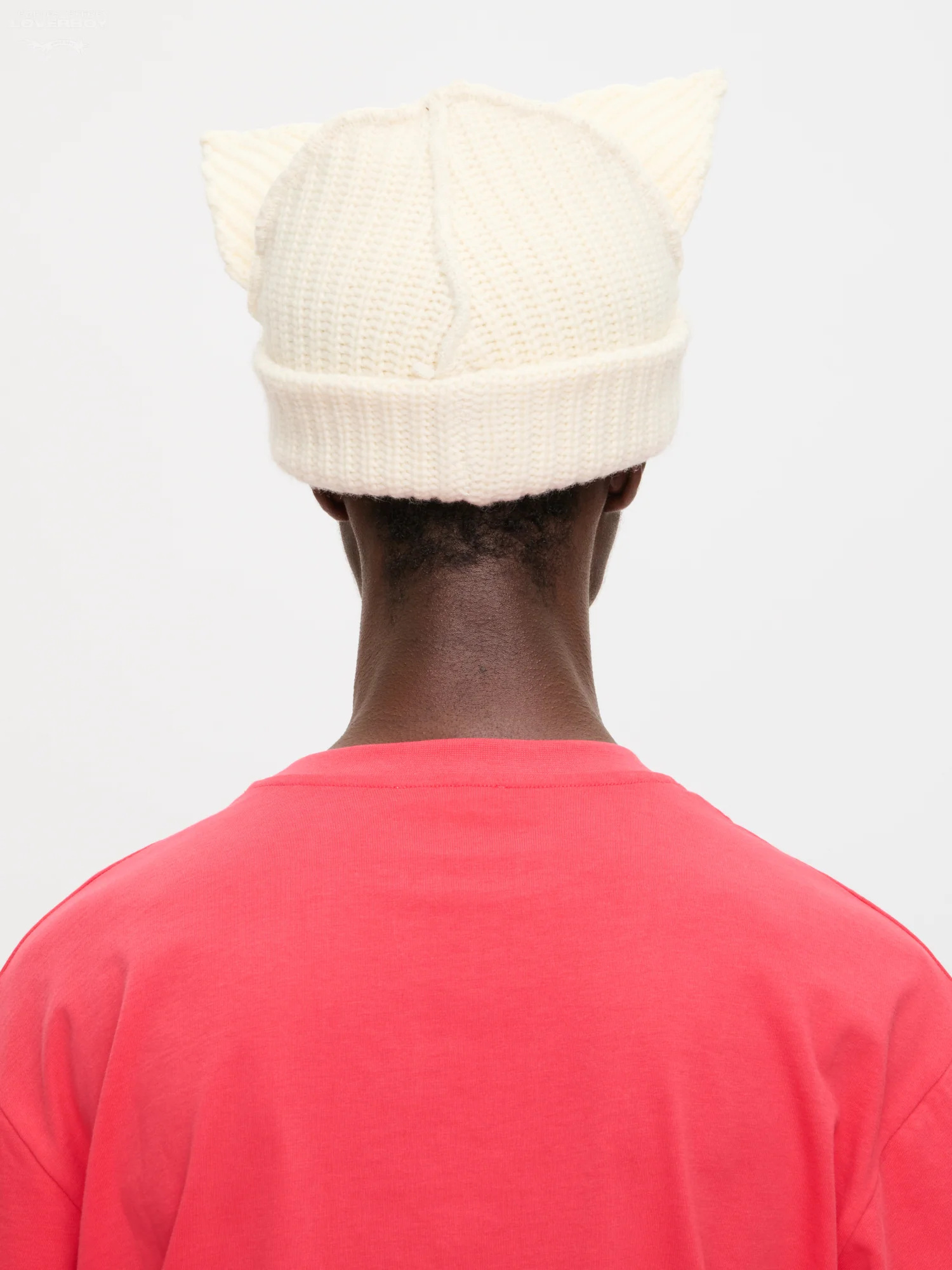 CHUNKY EARS BEANIE in ECRU - Image 4