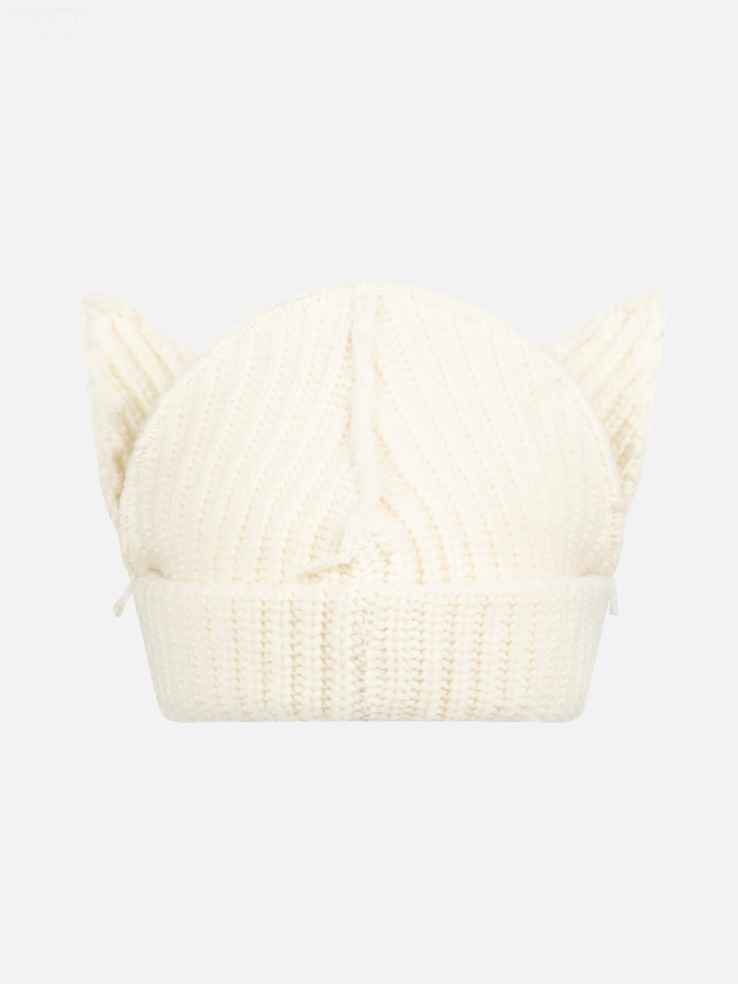 CHUNKY EARS BEANIE in ECRU - Image 5