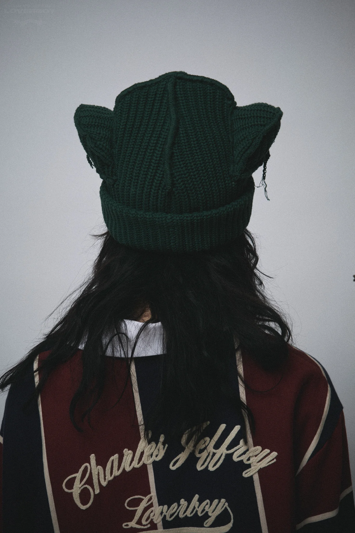 CHUNKY FROG BEANIE in GREEN - Image 3