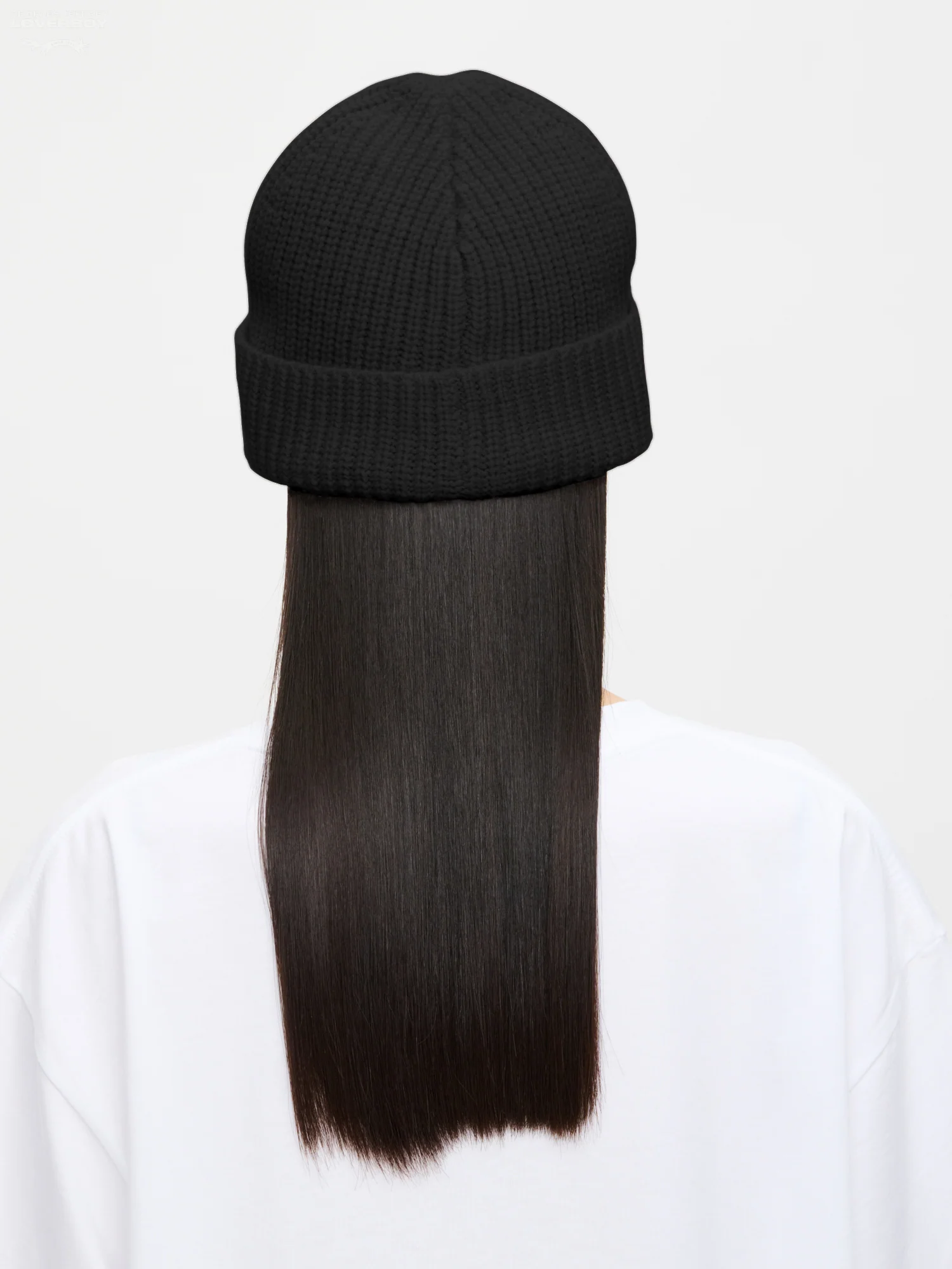 CHUNKY RIB BEANIE EXCLUSIVE in BLACK - Image 4