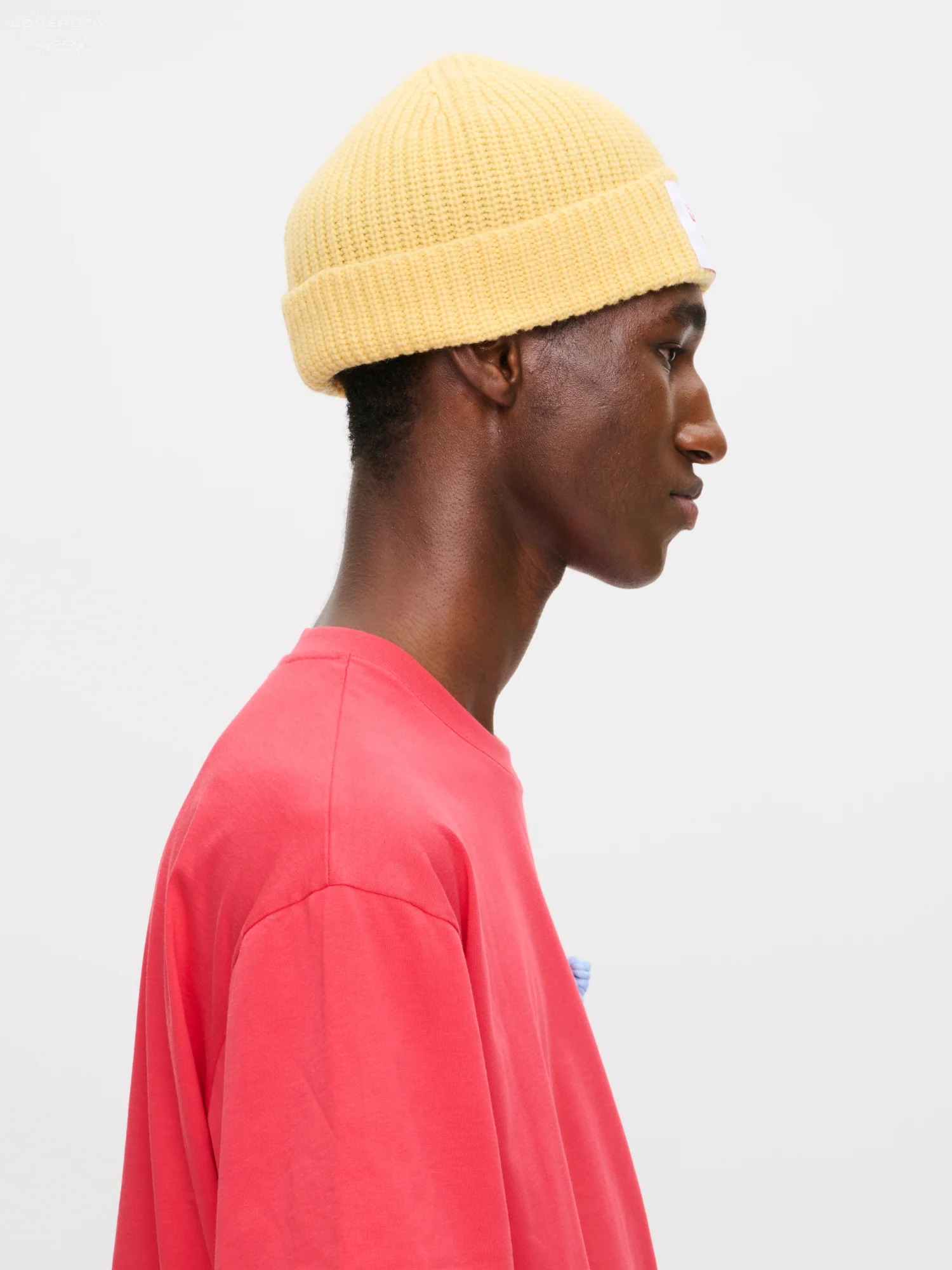 CHUNKY RIB BEANIE EXCLUSIVE in YELLOW - Image 3