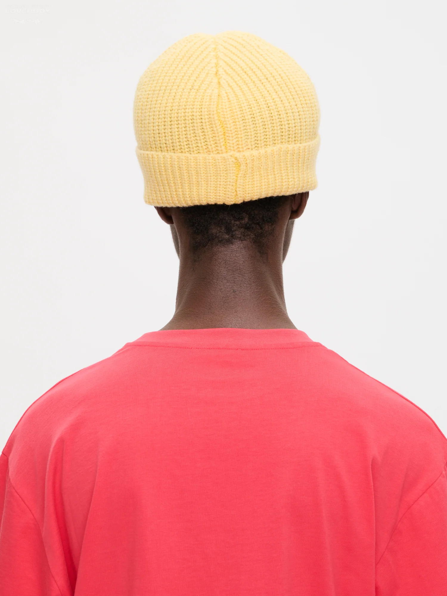 CHUNKY RIB BEANIE EXCLUSIVE in YELLOW - Image 4