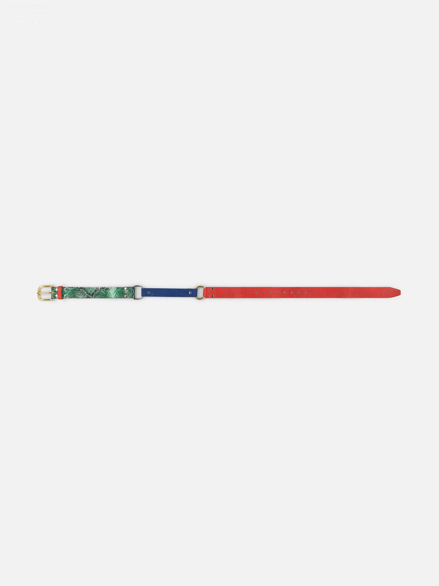 COLLAGE BELT in RED BLUE GREEN - Image 4