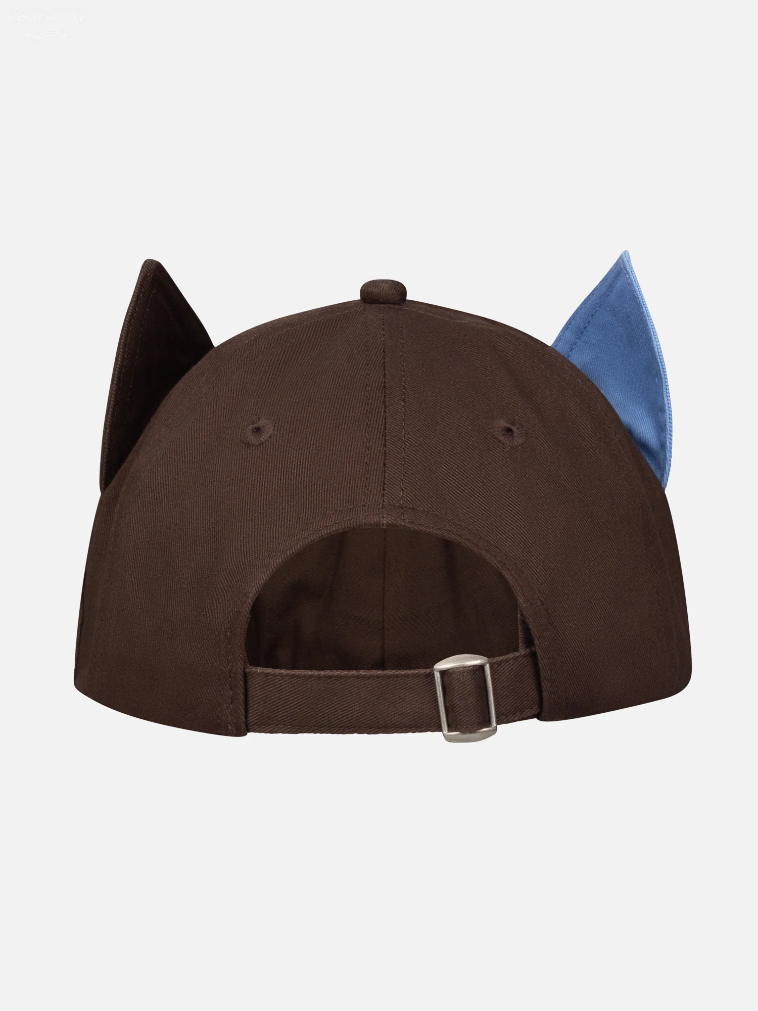 COLOUR BLOCK EARS CAP EXCLUSIVE in BROWN LIGHT BLUE - Image 5