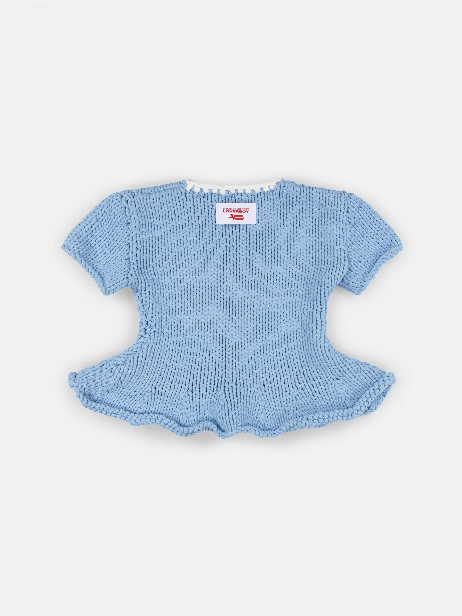 DOLLY TOP in BLUE ECRU - Image 10