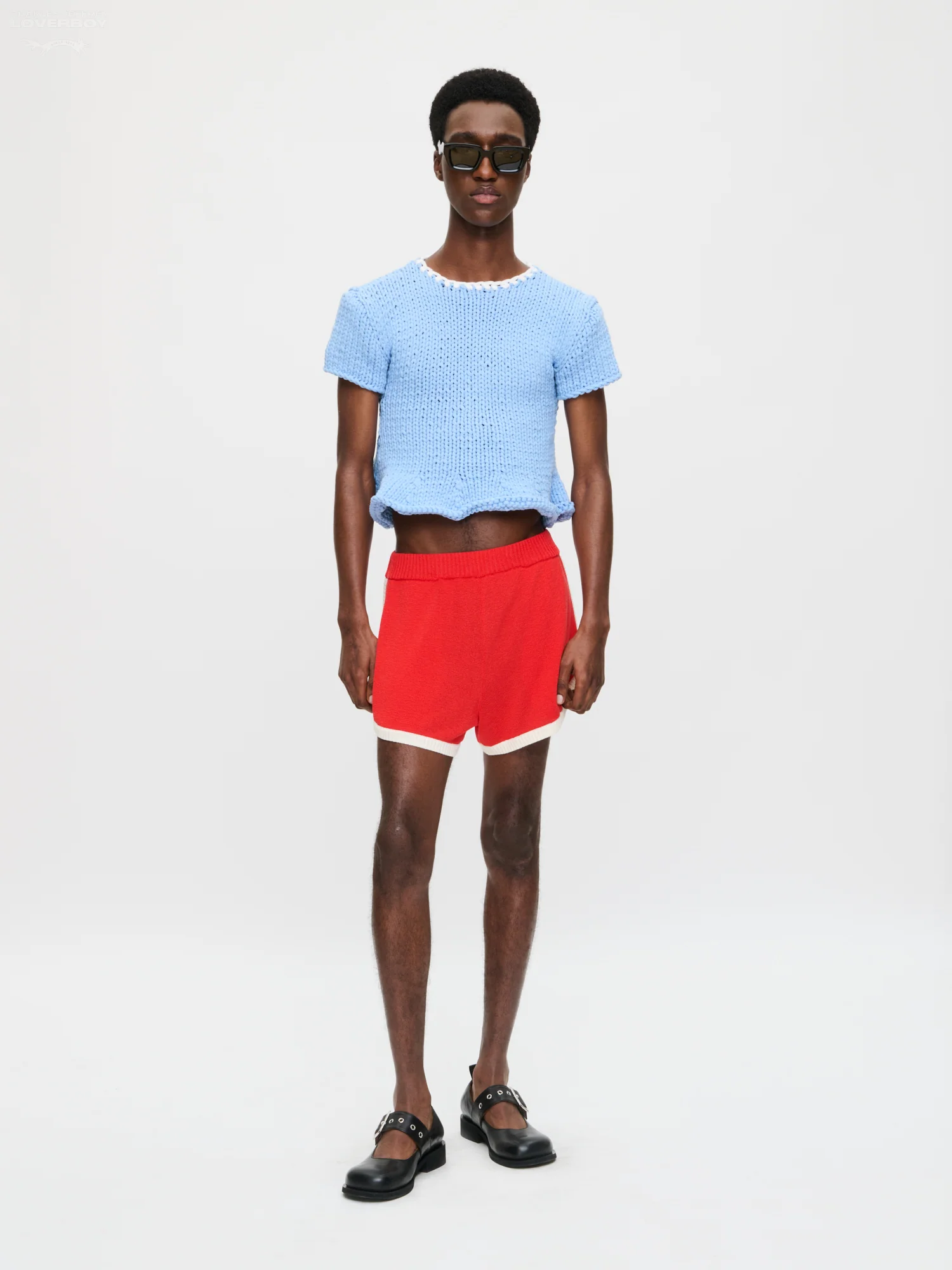 DOLLY TOP in BLUE ECRU - Image 8