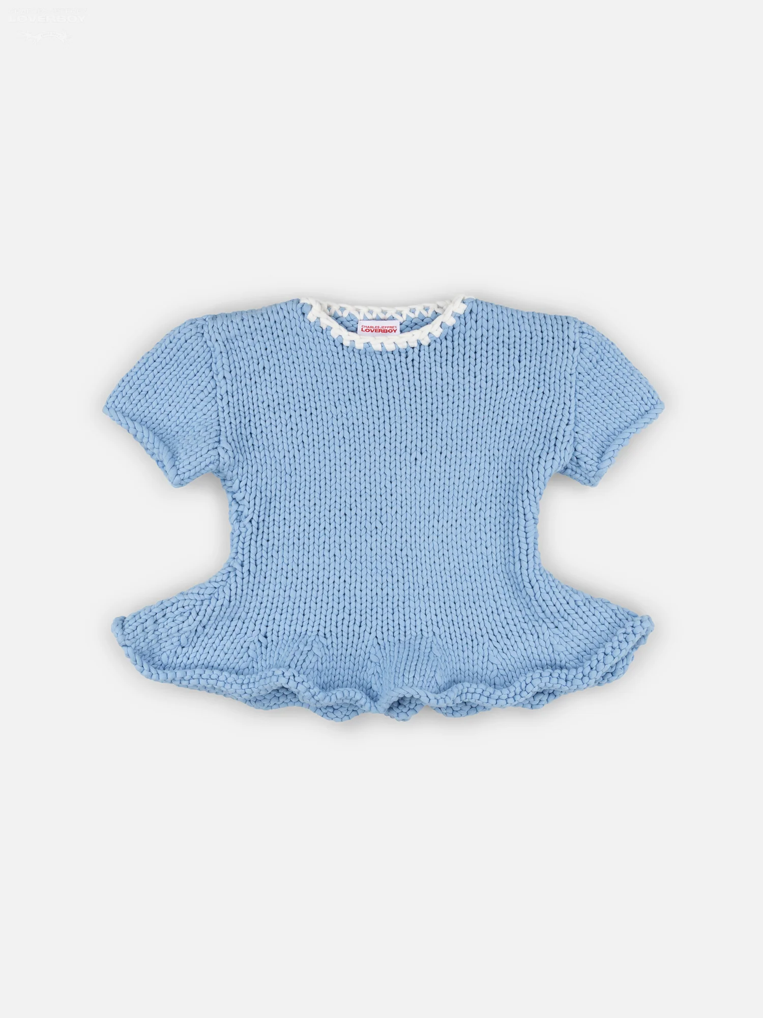 DOLLY TOP in BLUE ECRU - Image 9