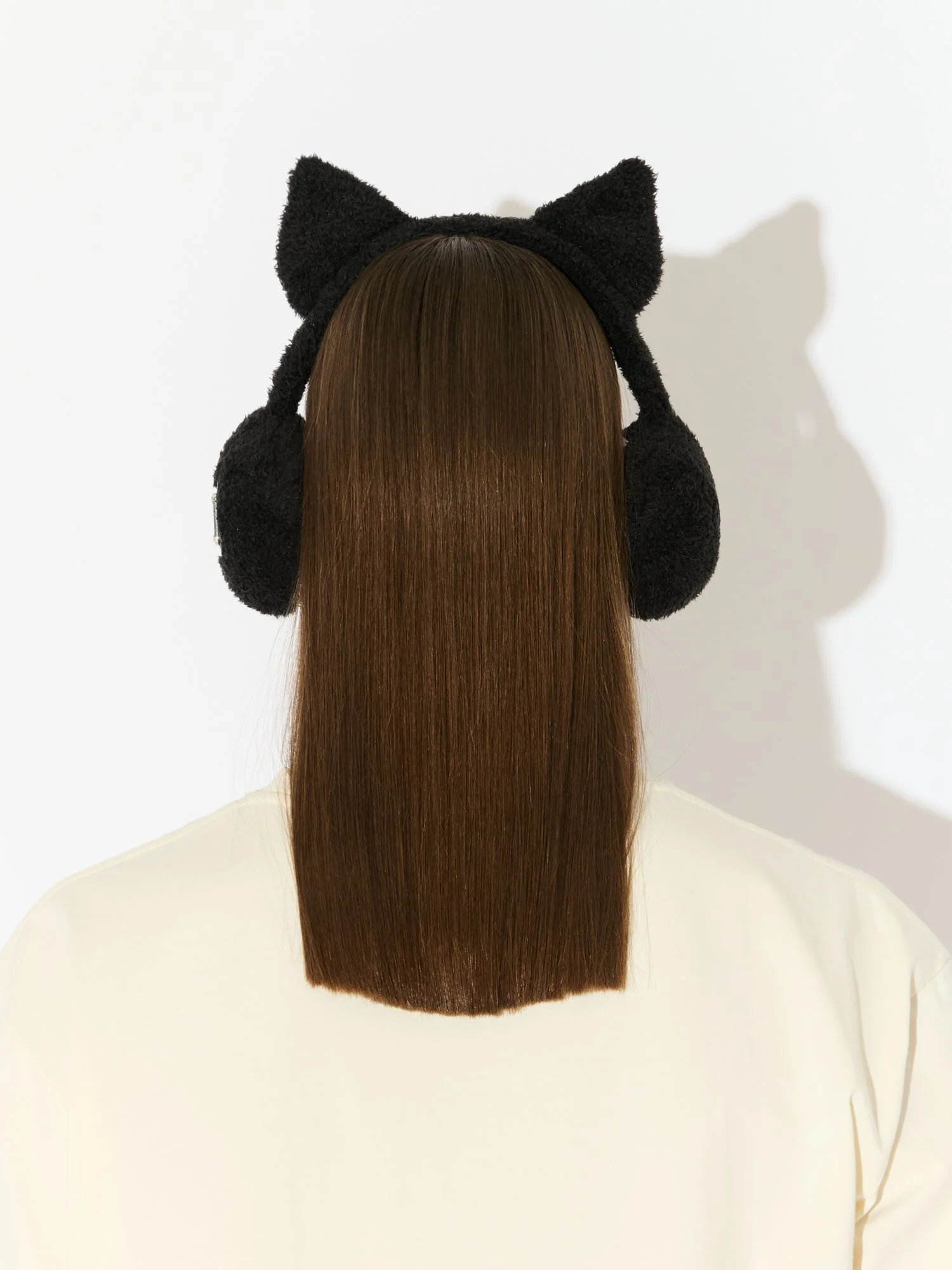 EAR WARMER in BLACK - Image 5