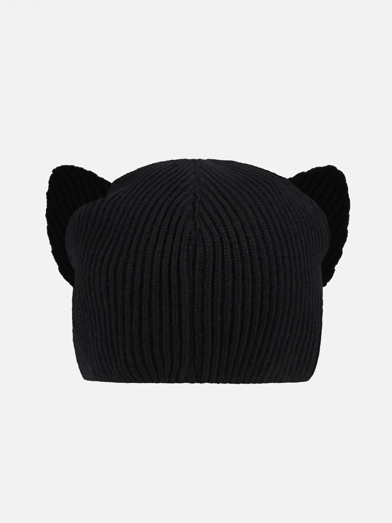 EARS RIB BEANIE in BLACK - Image 5
