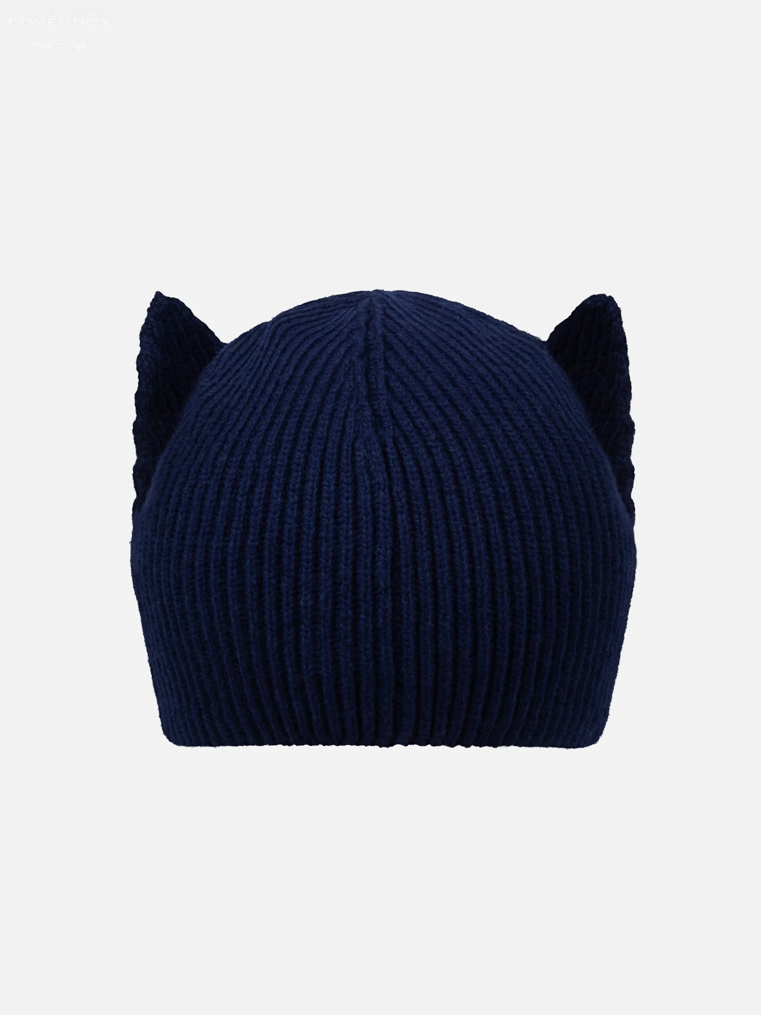 EARS RIB BEANIE in NAVY - Image 5