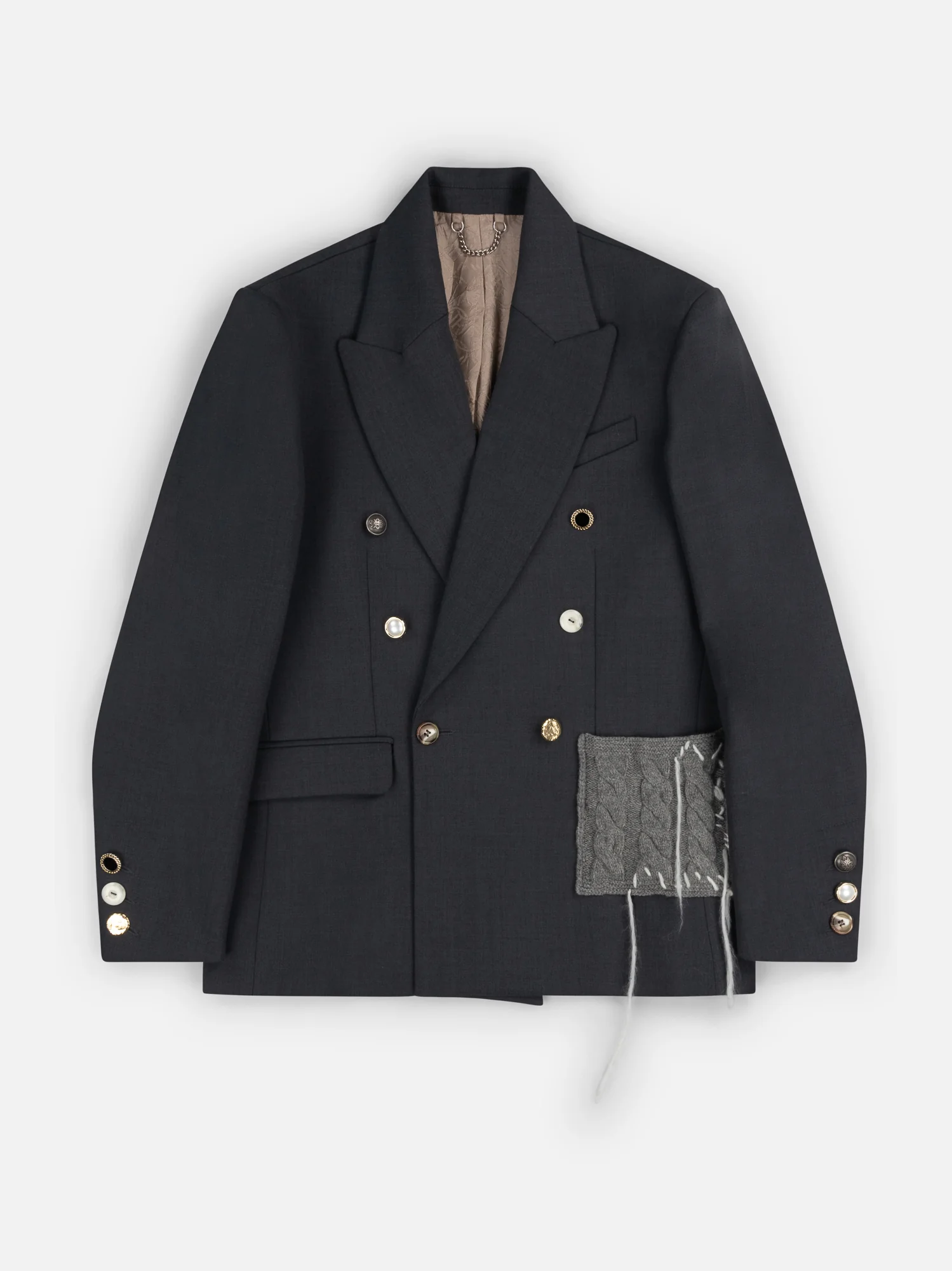 EDINBURGH JACKET in GREY - Image 5