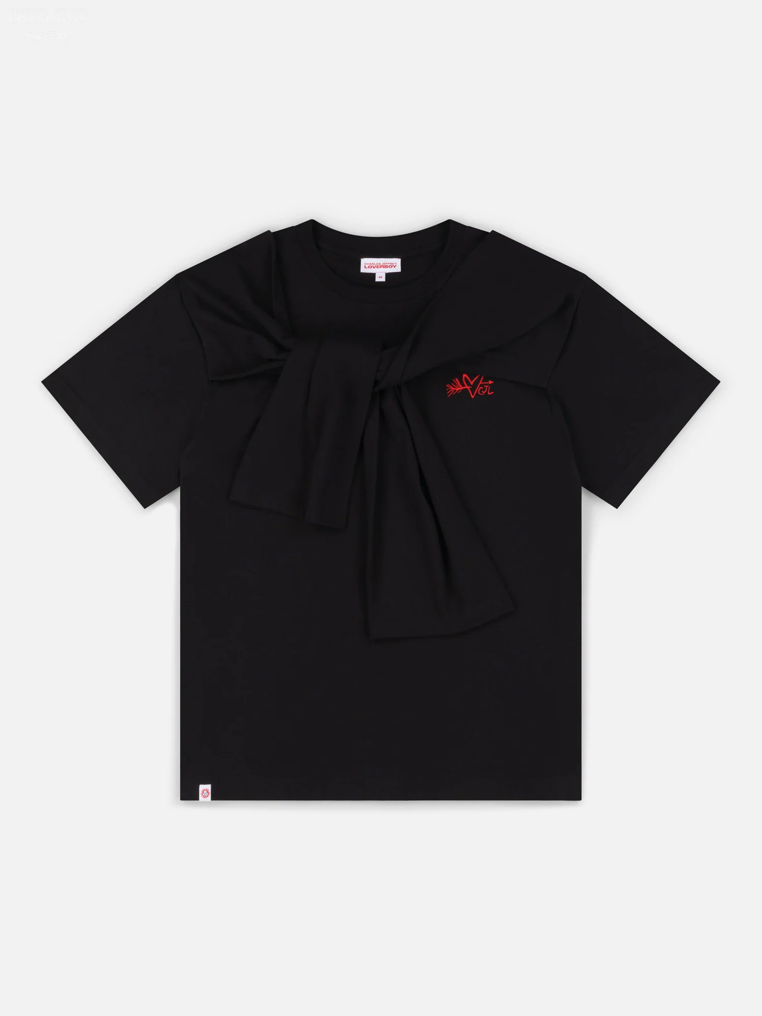 HOLD ME TEE in BLACK - Image 9