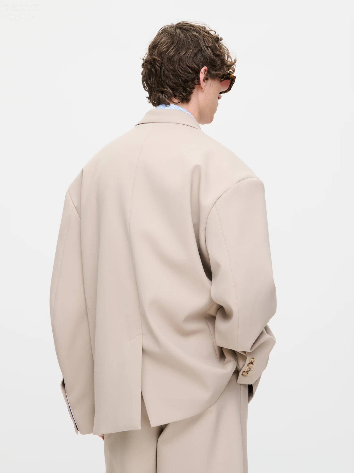 LATE TO WORK JACKET in BEIGE - Image 3