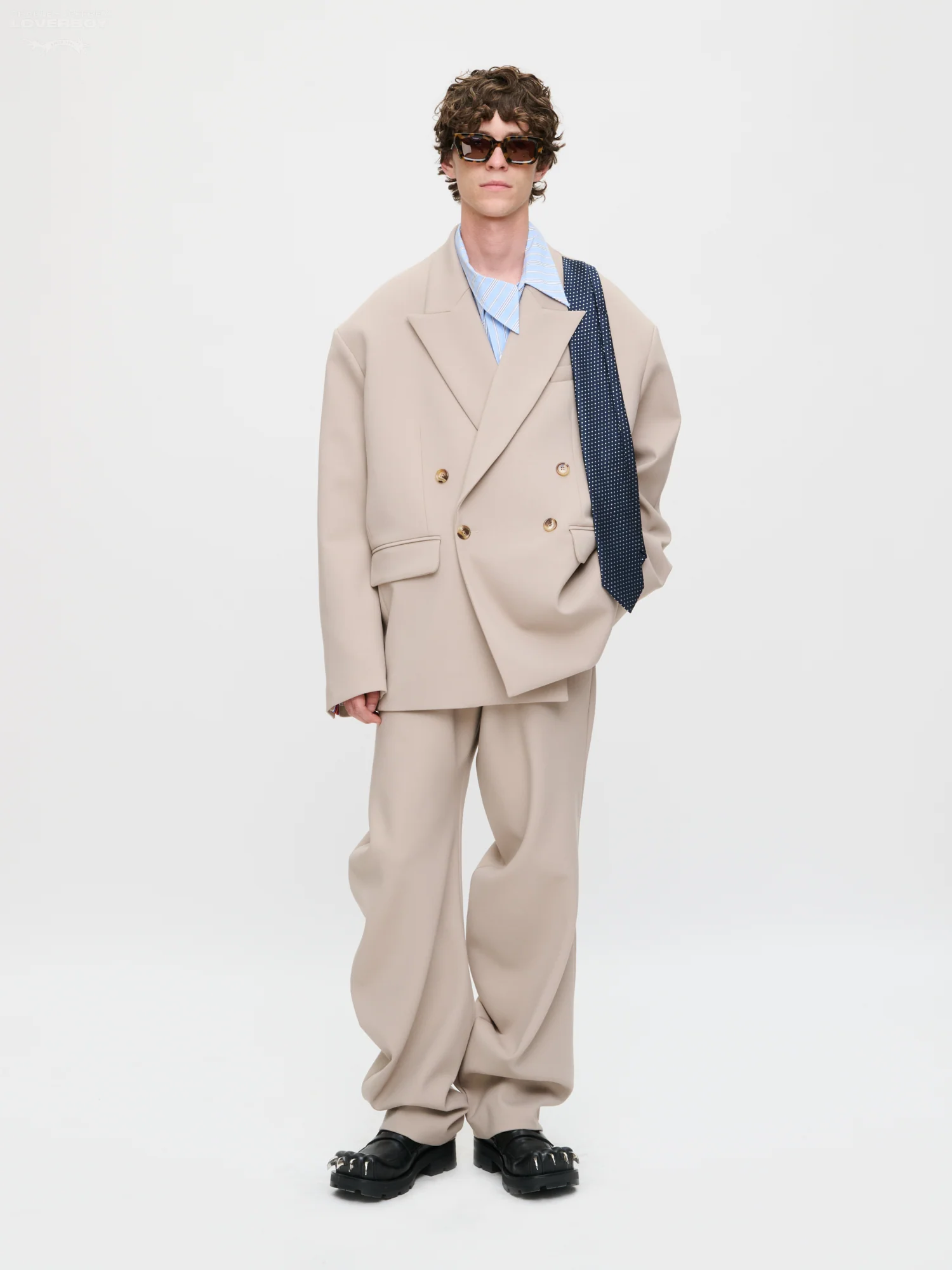 LATE TO WORK JACKET in BEIGE - Image 4