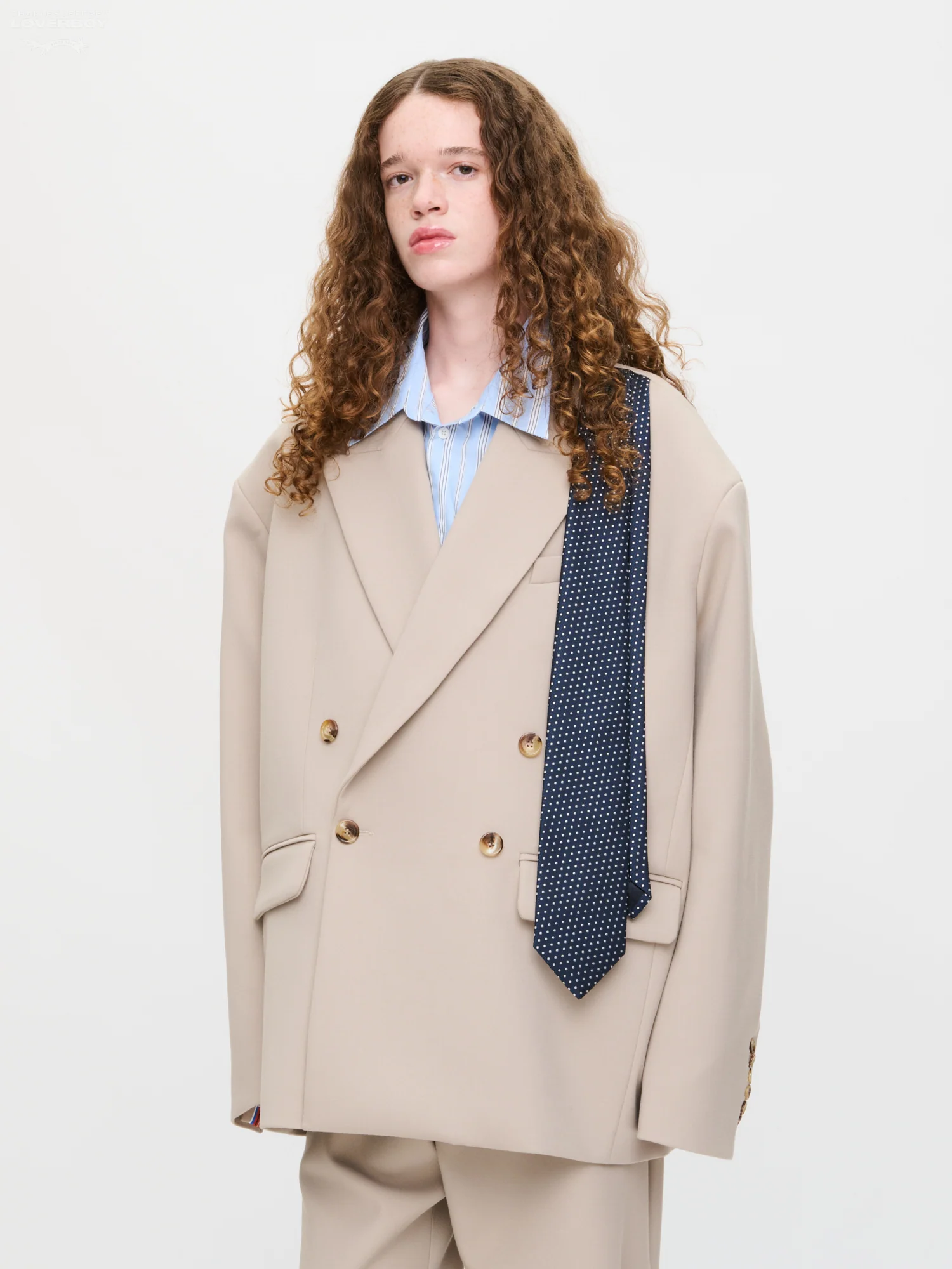 LATE TO WORK JACKET in BEIGE - Image 5