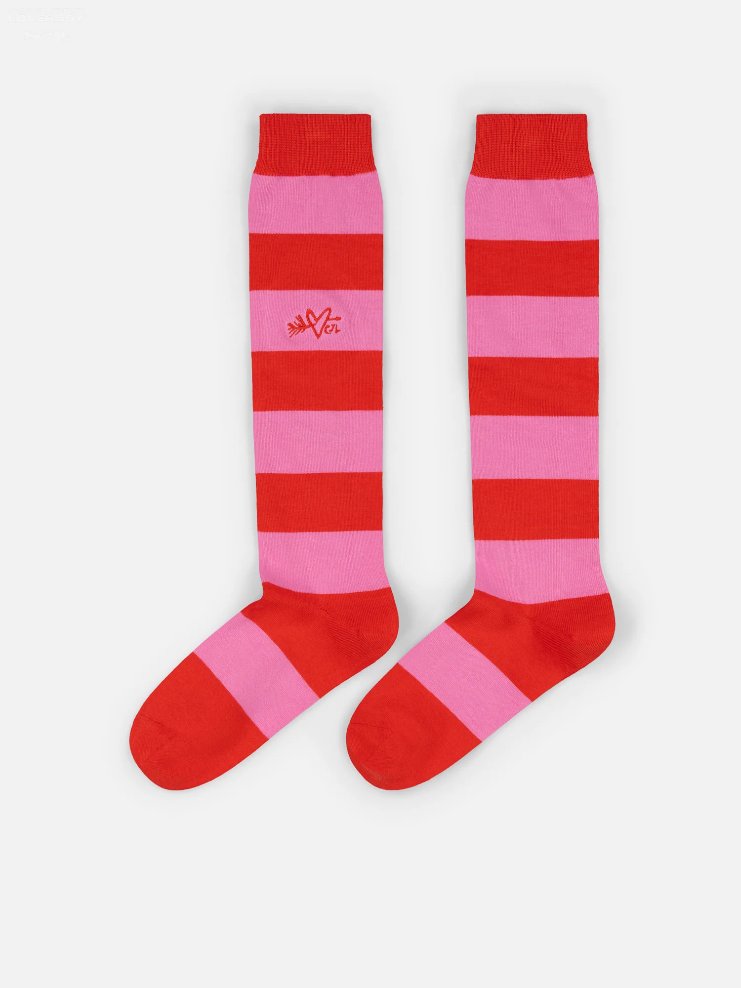 LOVERBOY SOCK - MULTIPACK in NAVY WHITE CORAL PINK - Image 4