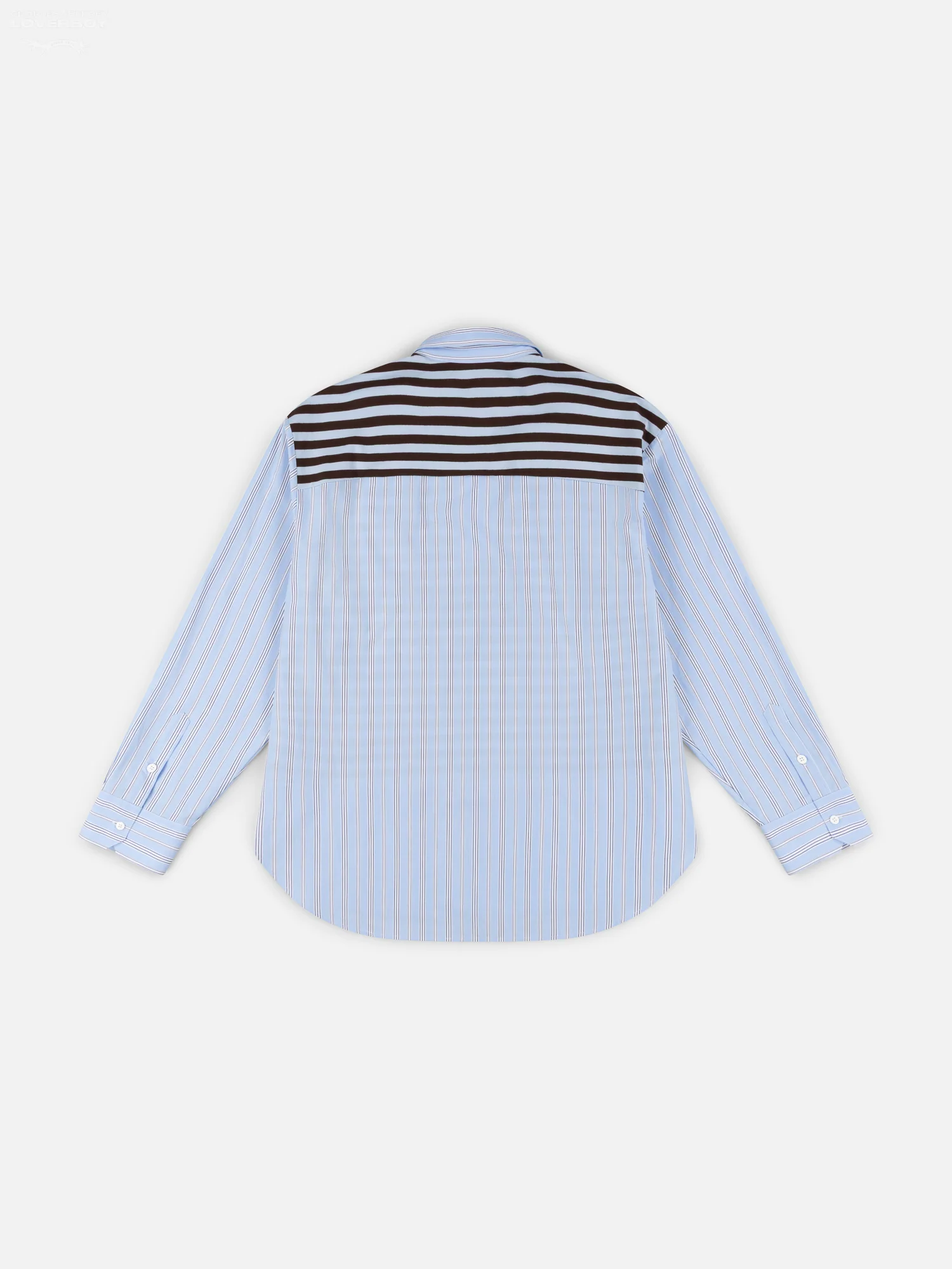 MERGE SHIRT in BLUE STRIPE - Image 9