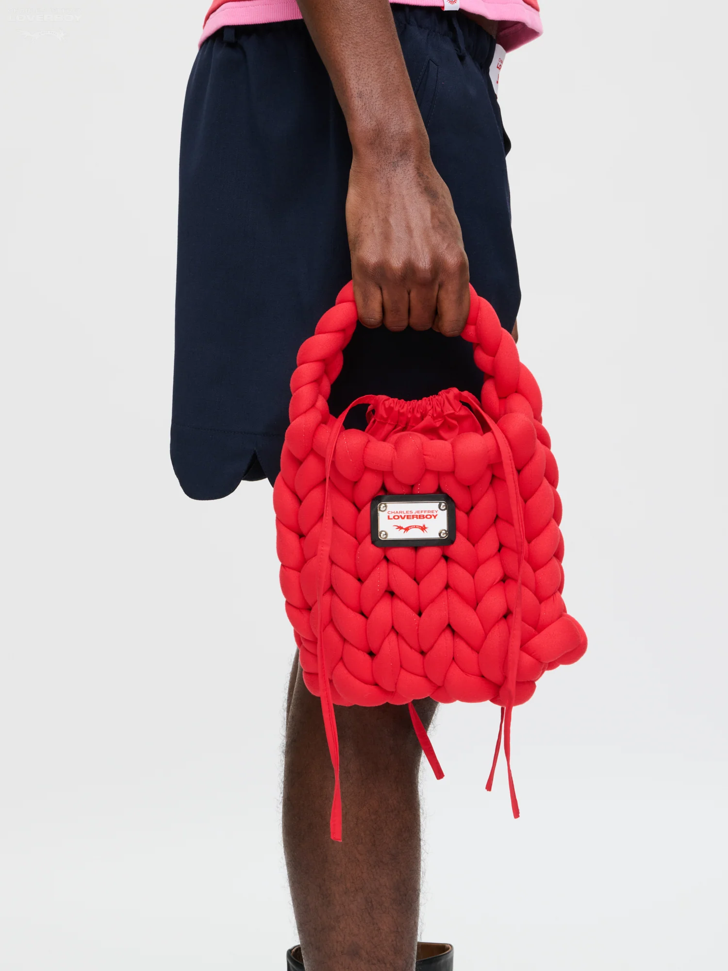 MINI MARSHMALLOW BAG in RED - Image 3