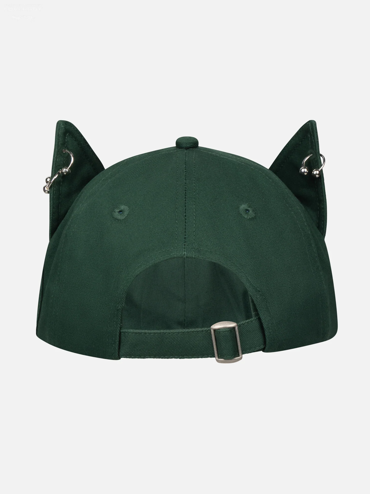 PIERCED EARS CAP EXCLUSIVE in FOREST GREEN - Image 4