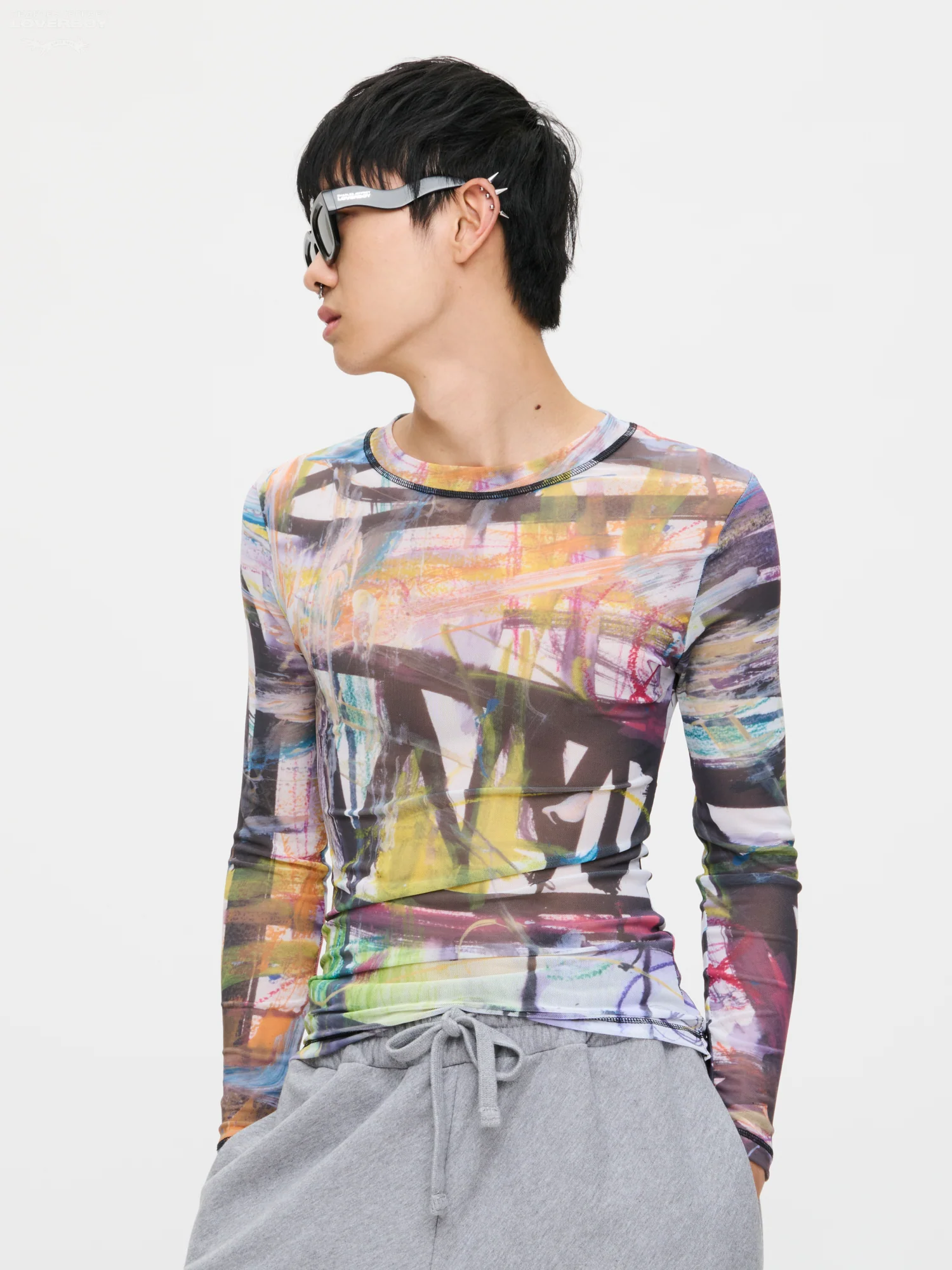 POWERMESH TOP in MULTICOLOUR - Image 2