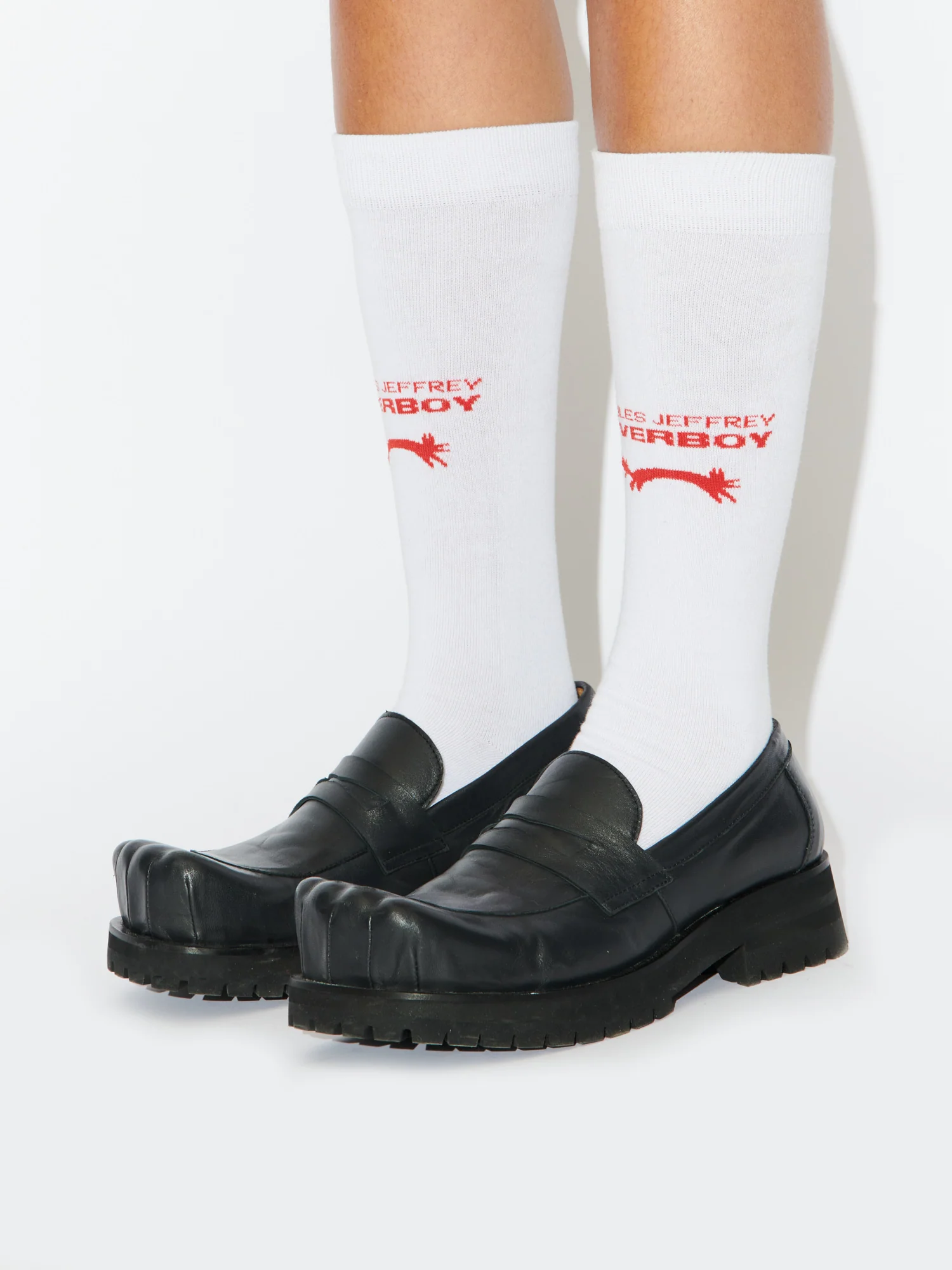 MOCCASIN MOGGIES in BLACK - Image 3