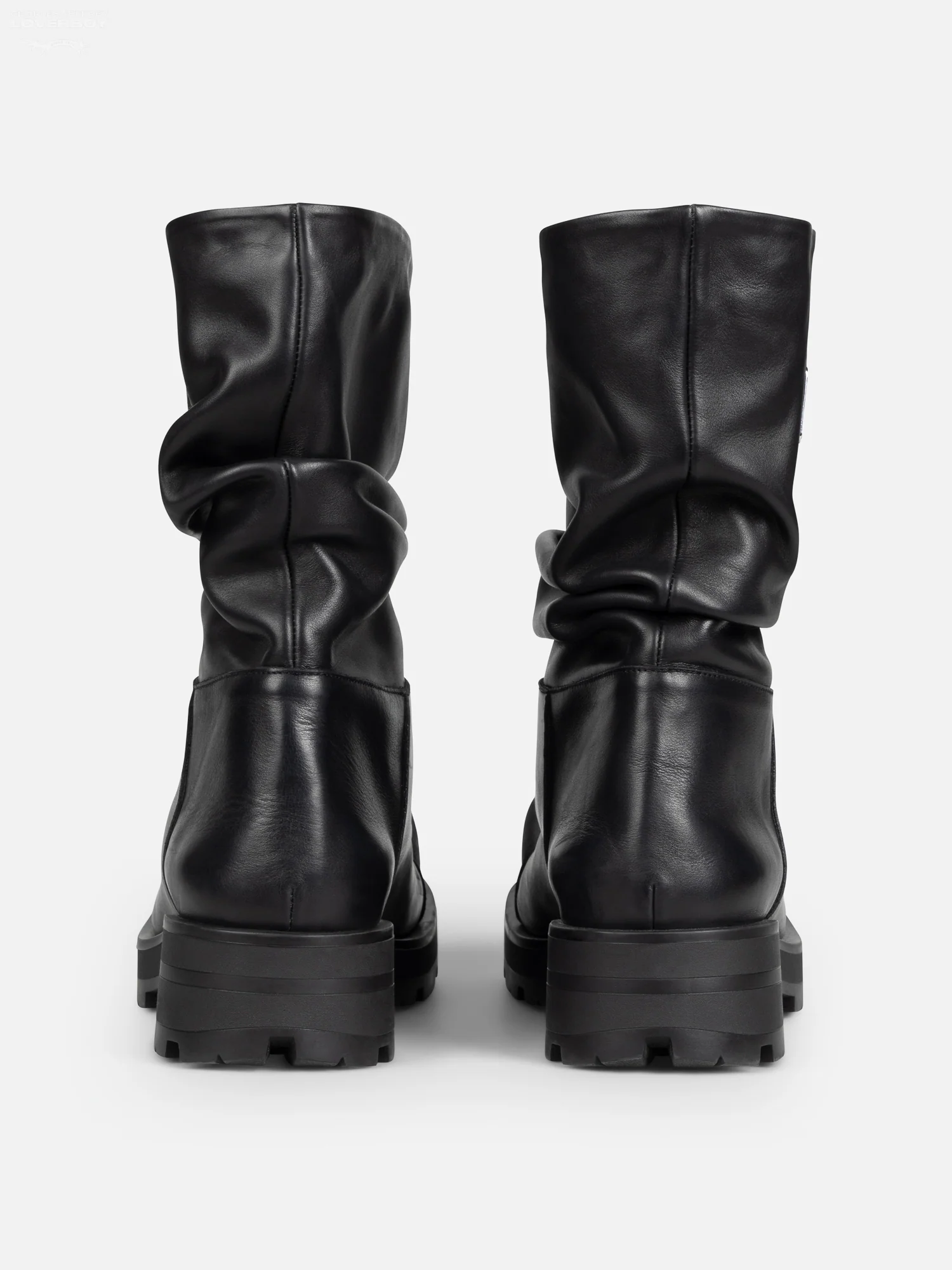 SLOUCH BOOT MOGGIES in BLACK - Image 8