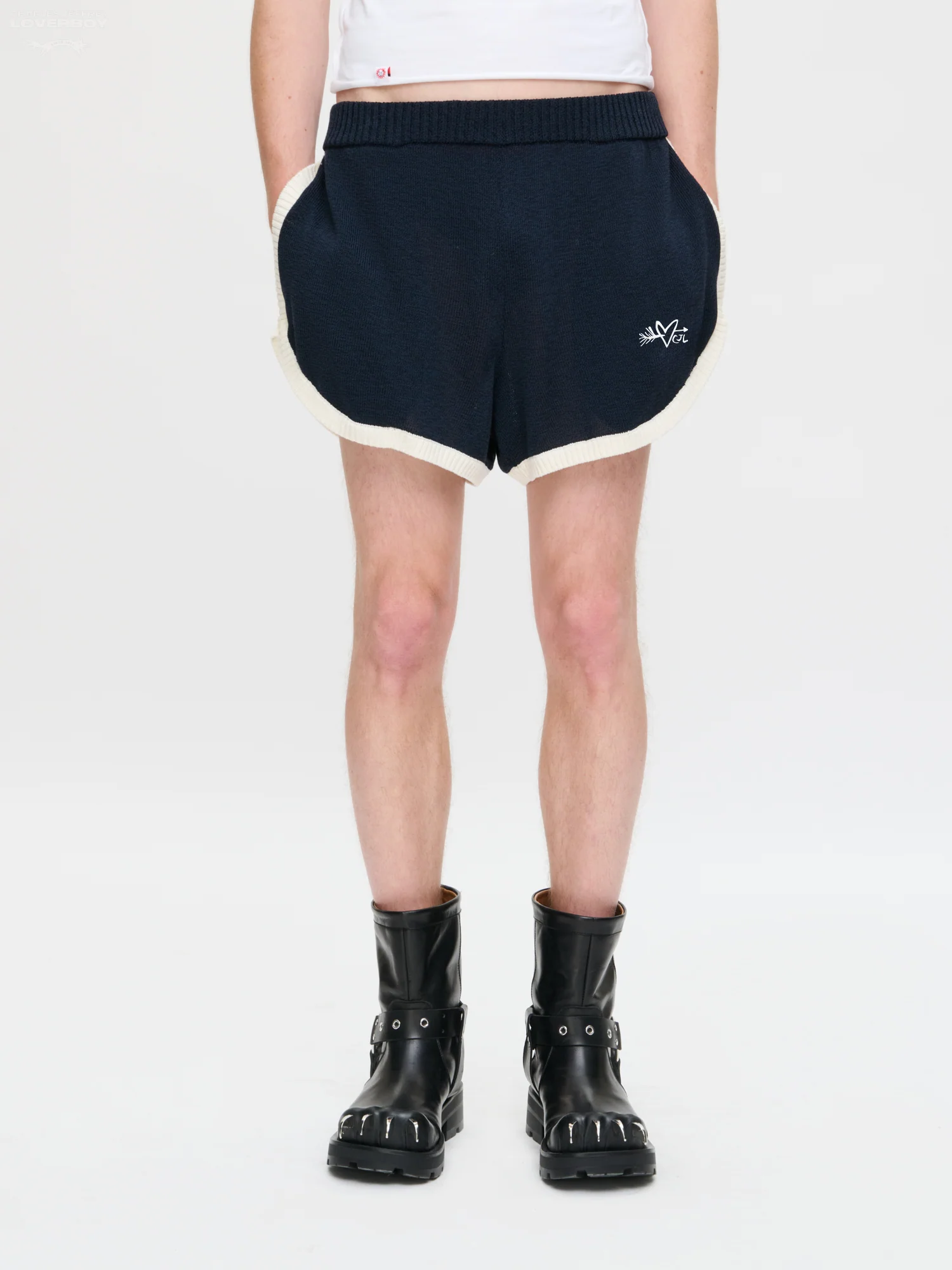 SPORTY SHORTY in NAVY - Image 3