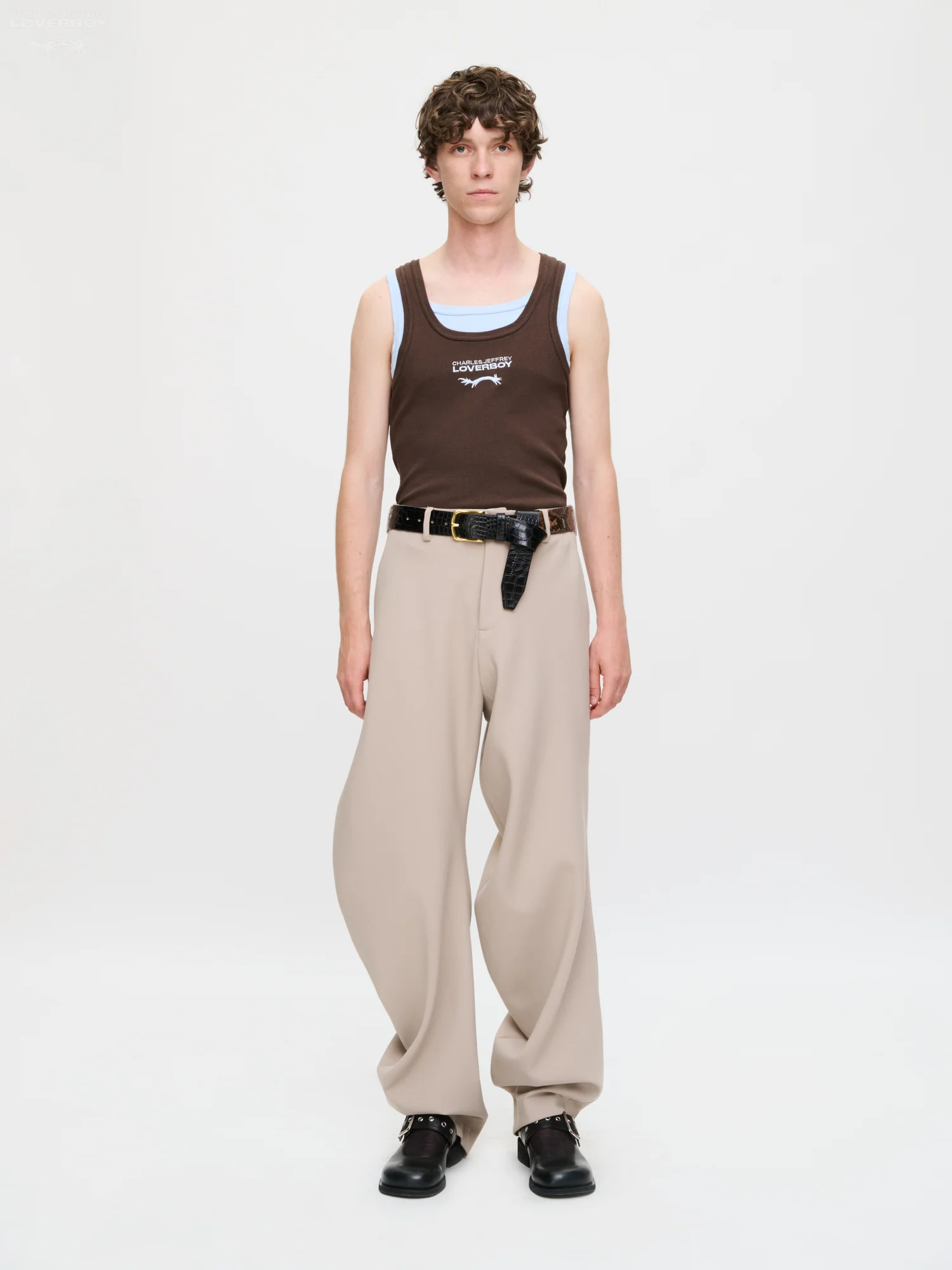 TOPSY TURVY PANT in BEIGE - Image 4