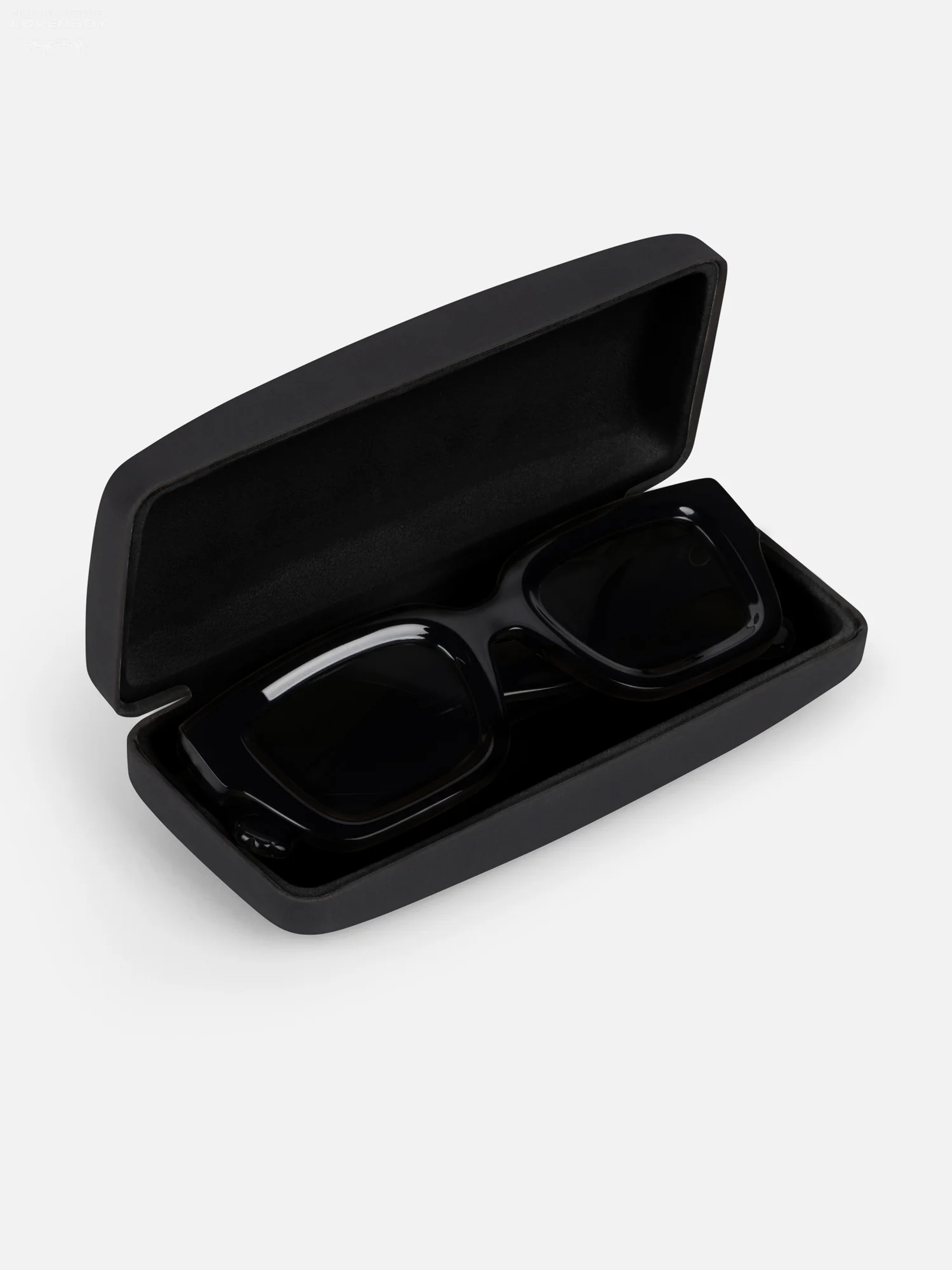TOPSY TURVY SUNGLASSES in BLACK - Image 8